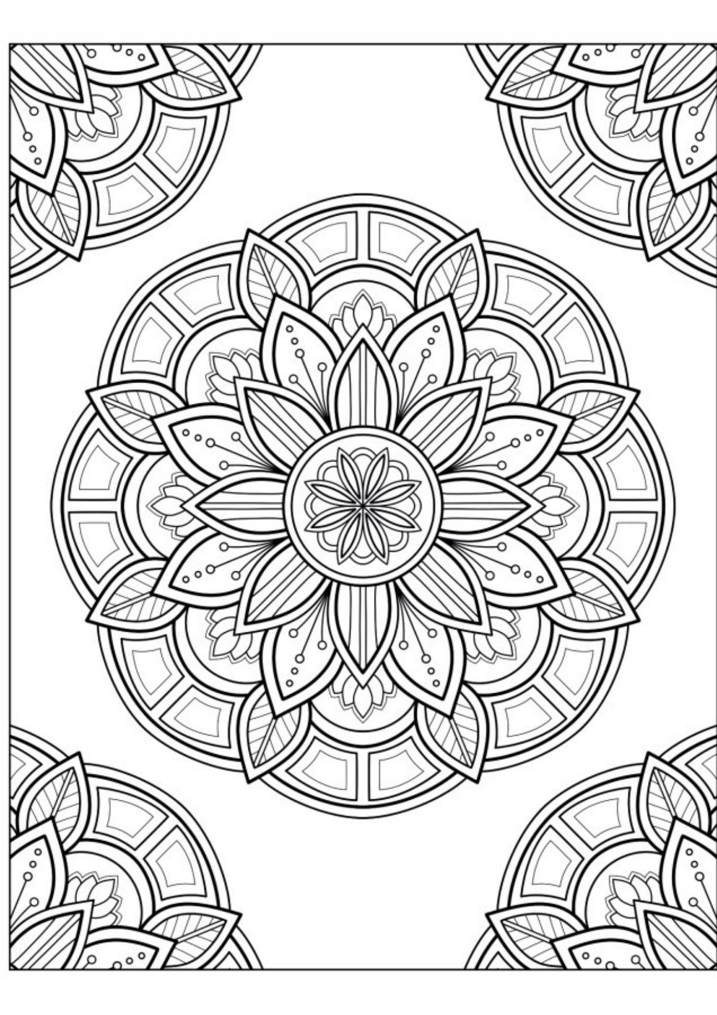 Güzel Mandala Boyama Kitap Seti (2 Kitap)