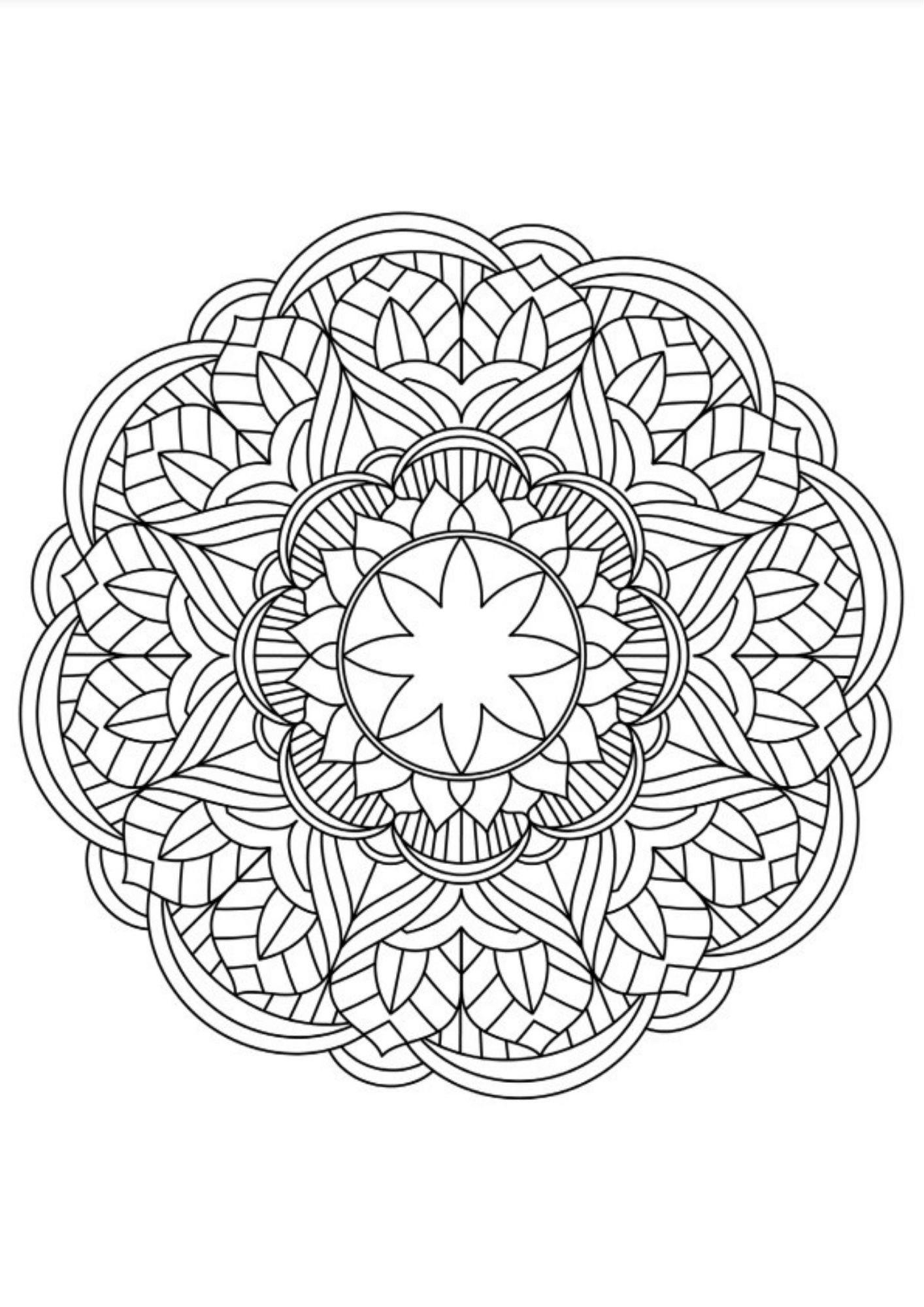 Harika 100 Mandala Boyama Kitabı (Seçilmiş 100 Mandala)
