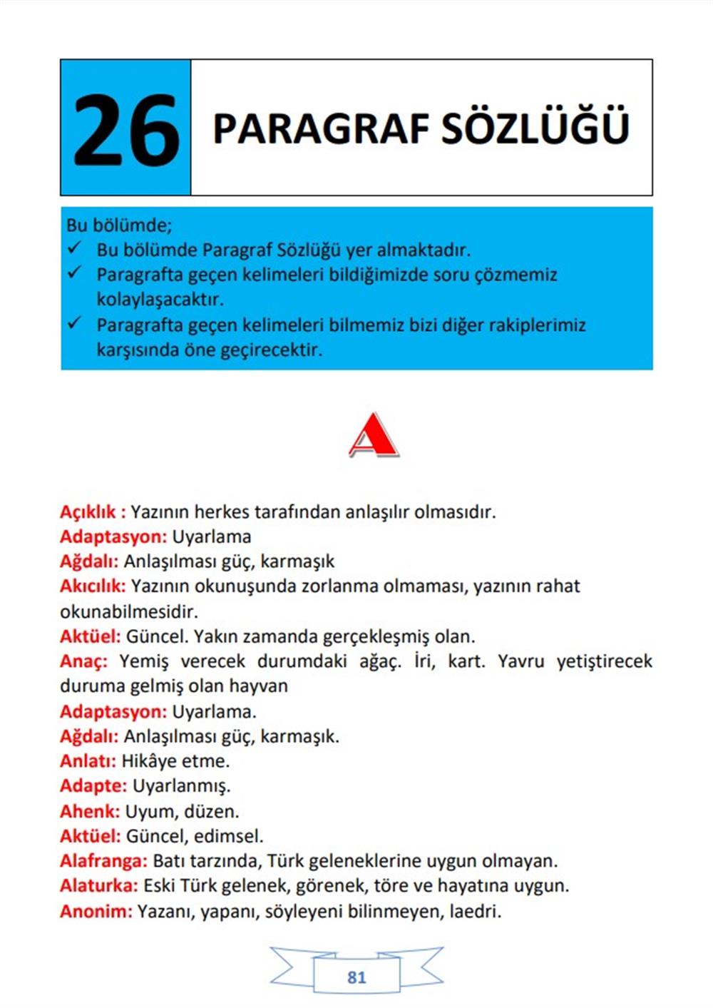 Her Derde Deva TÜRKÇE (9 Fasikül Konu Anlatımı)