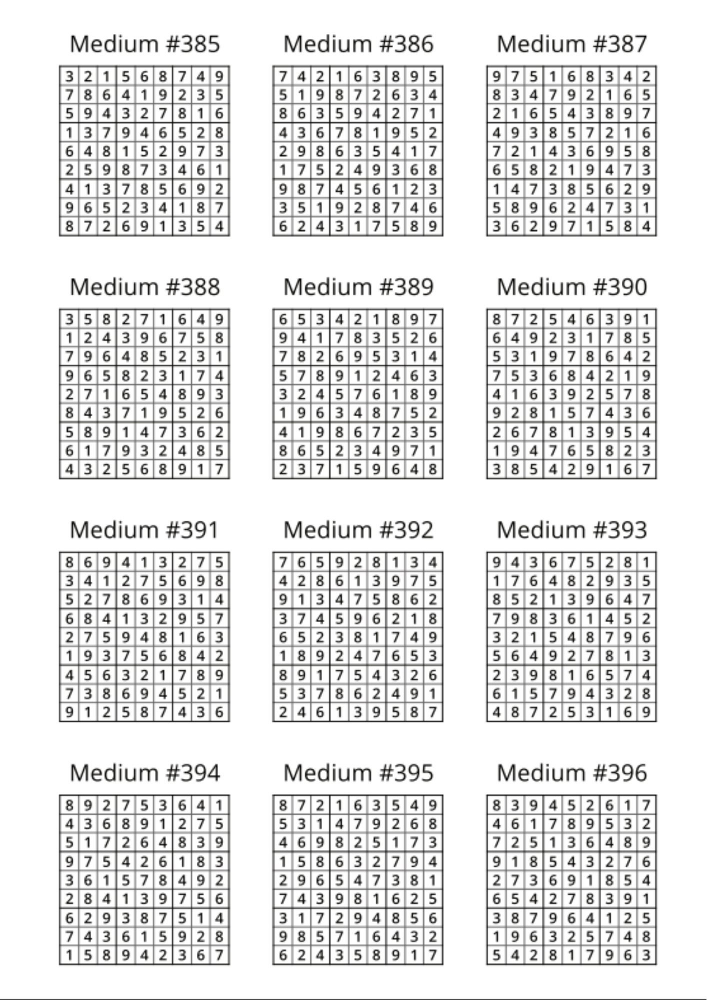 Herkes İçin Kolay – Normal Sudoku Kitabı