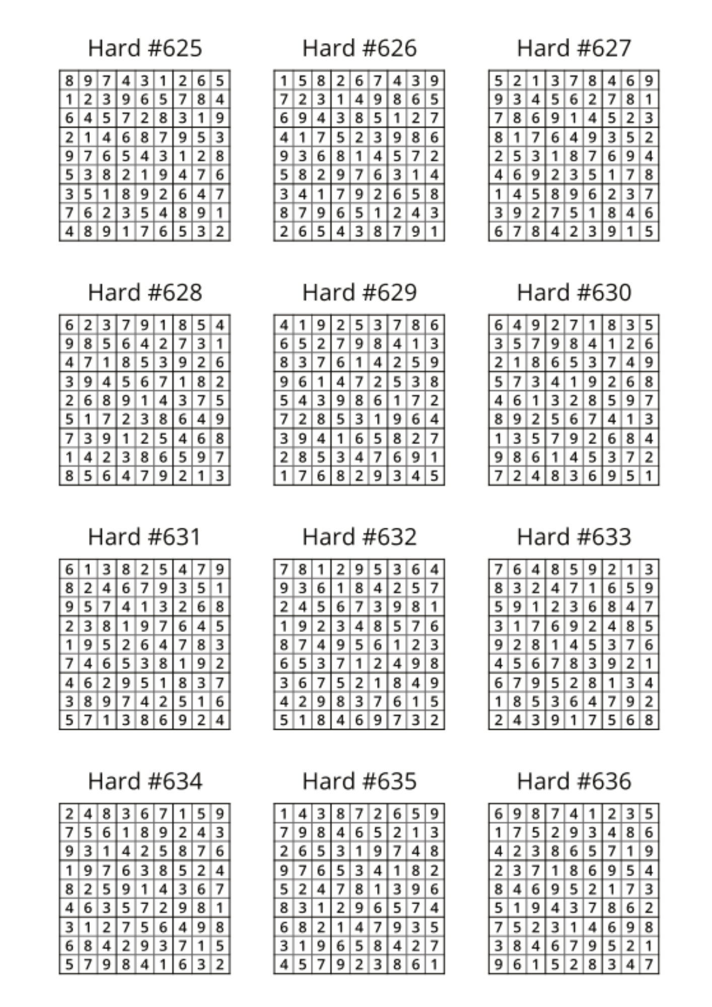 Herkes İçin Zor – Çok Zor Sudoku Kitabı