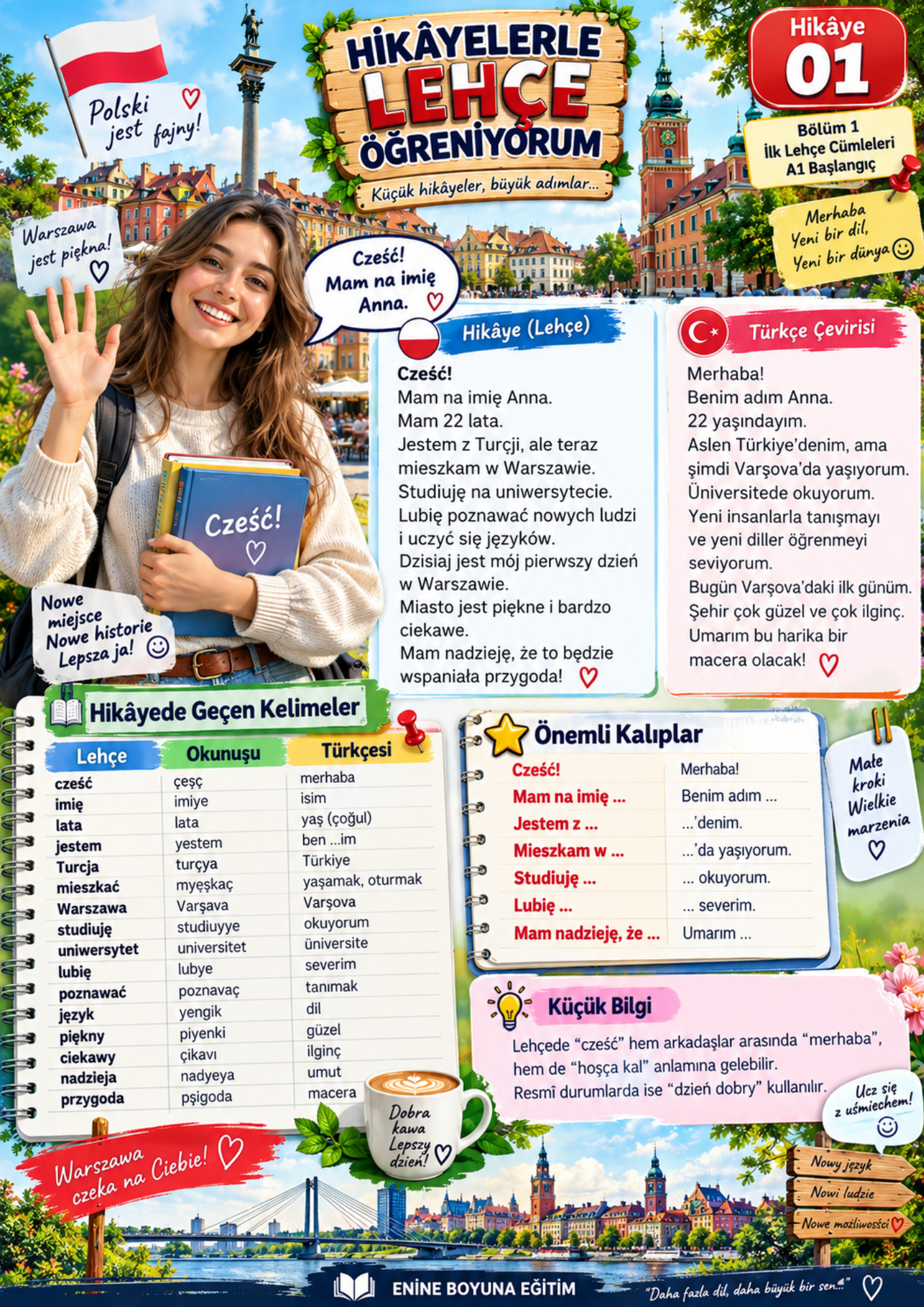 HİKÂYELERLE LEHÇE ÖĞRENİYORUM – 100 HİKÂYE