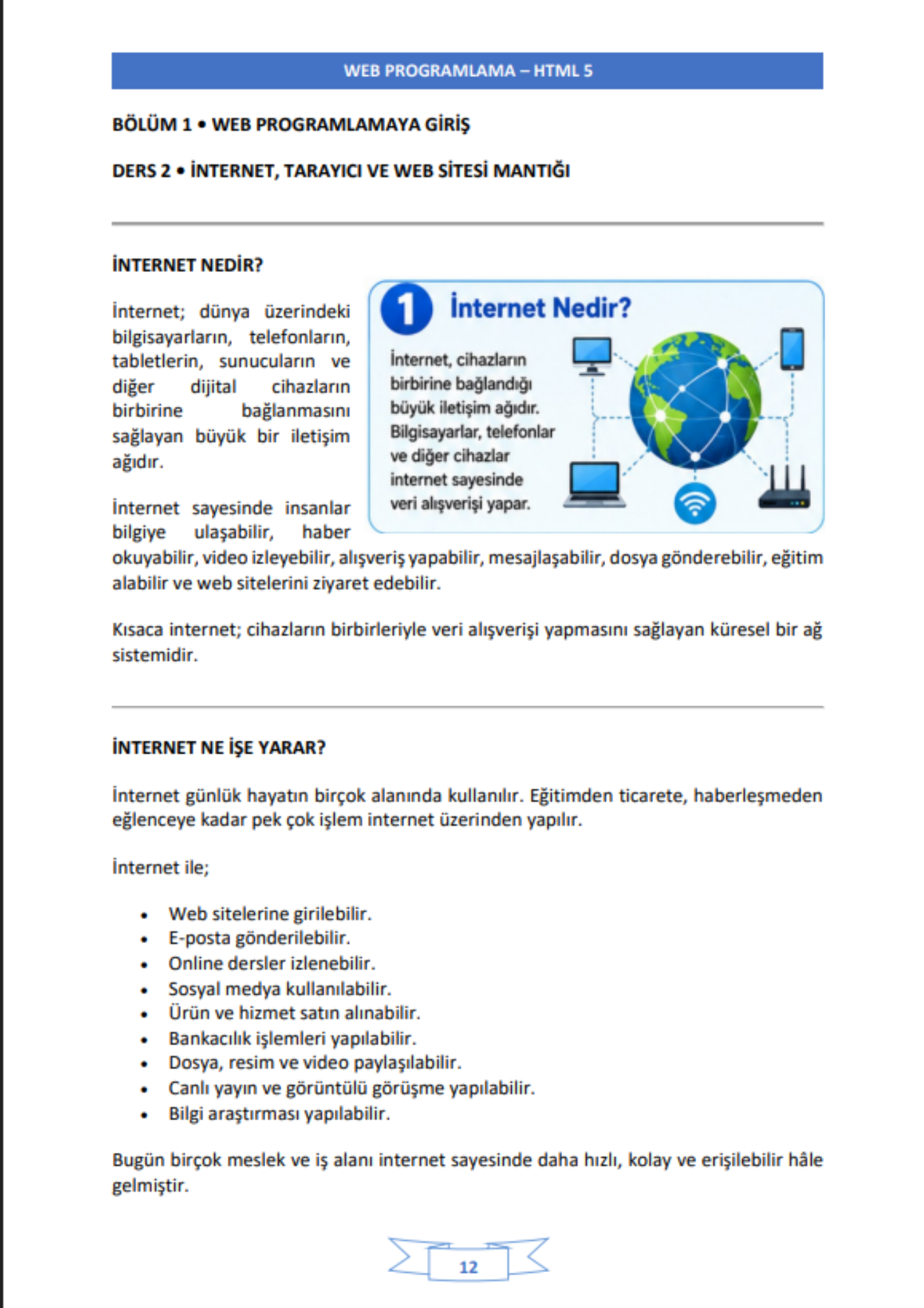HTML5 ile Web Programlamaya Güçlü Bir Başlangıç!