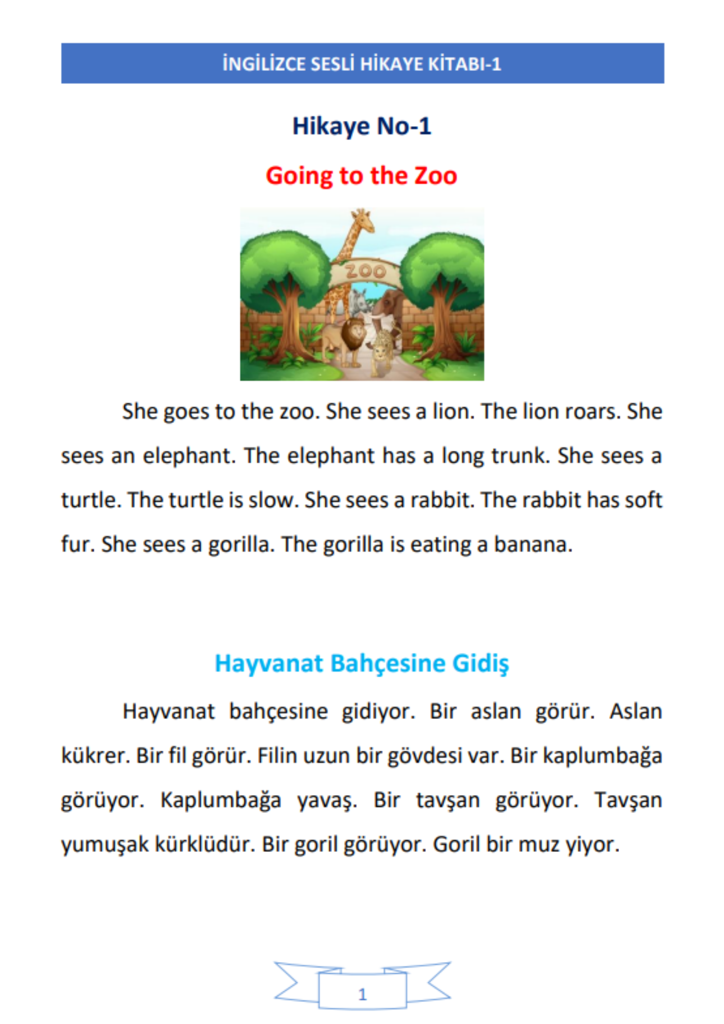 İngilizce Sesli Hikâye Kitap Seti