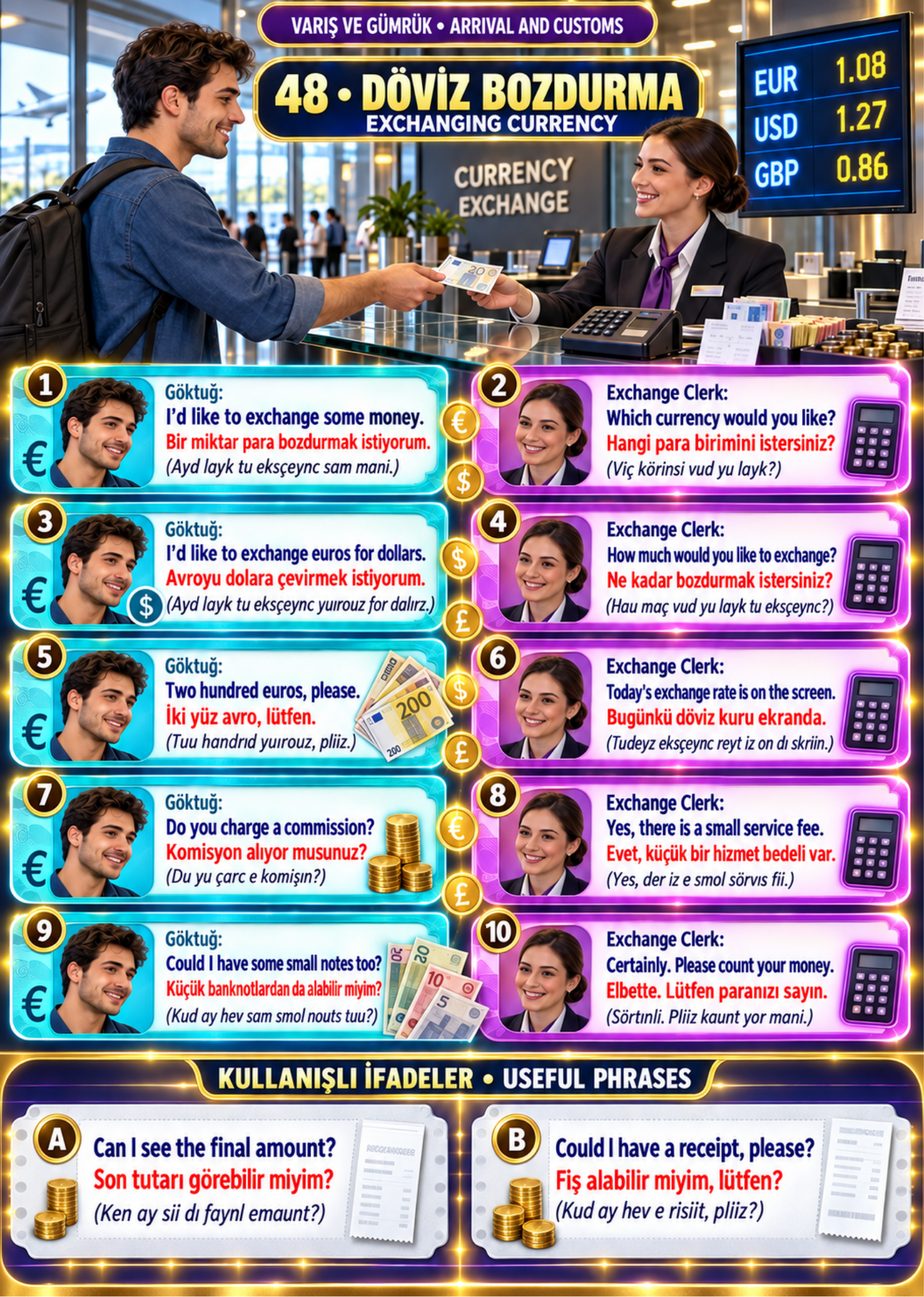 İNGİLİZCE–TÜRKÇE GEZİ REHBERİ