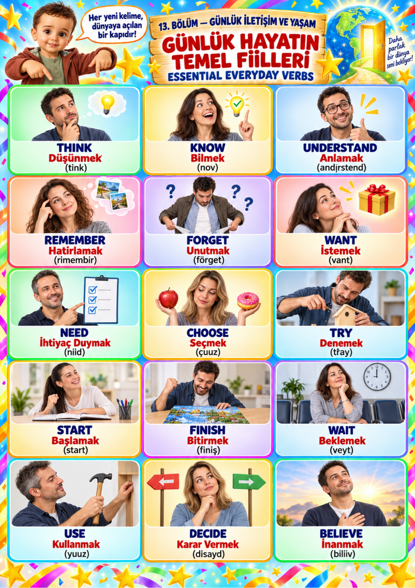 İNGİLİZCE–TÜRKÇE RESİMLİ SÖZLÜK | PICTURE DICTIONARY