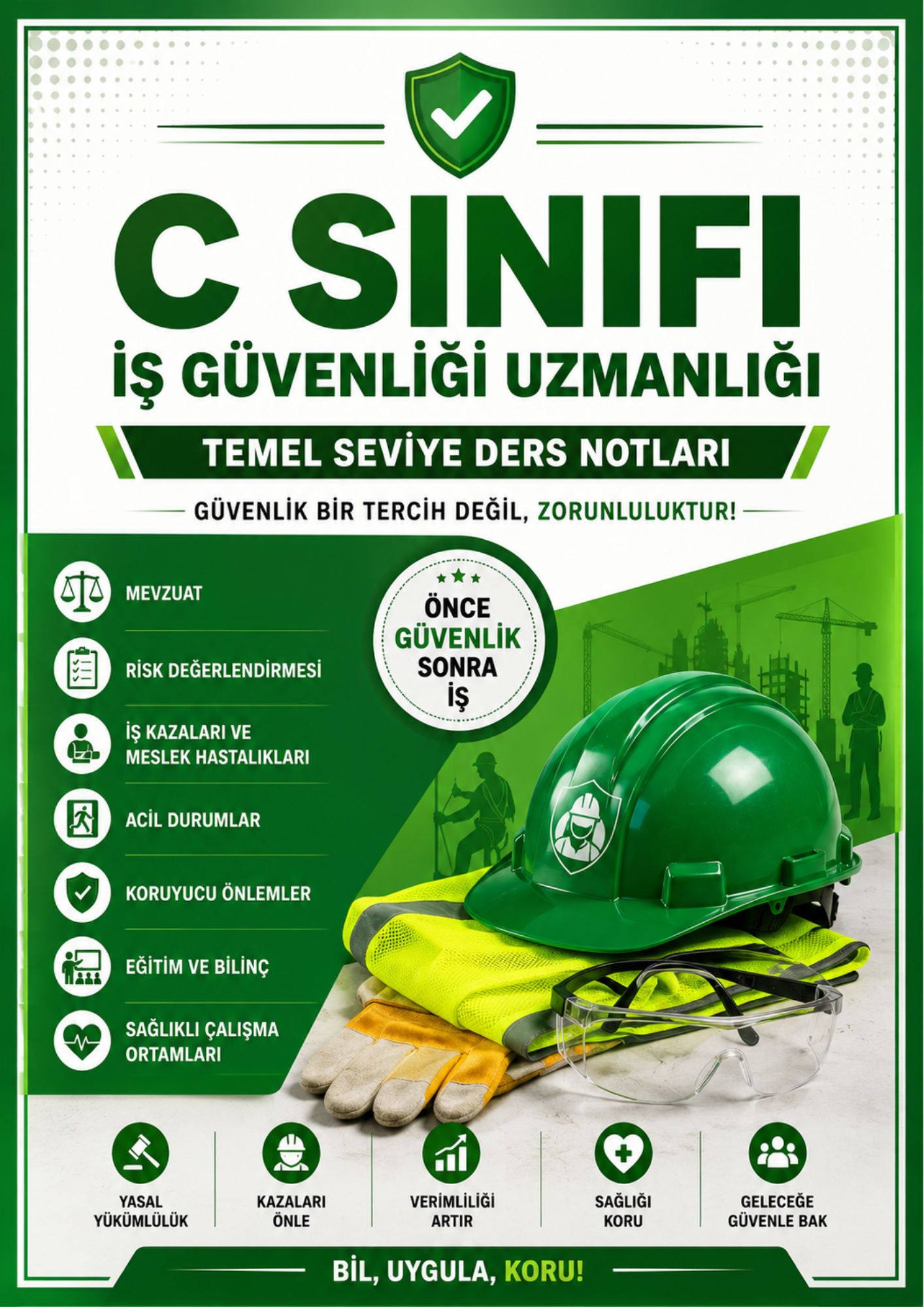 İŞ SAĞLIĞI VE GÜVENLİĞİ HAZIRLIK SETİ