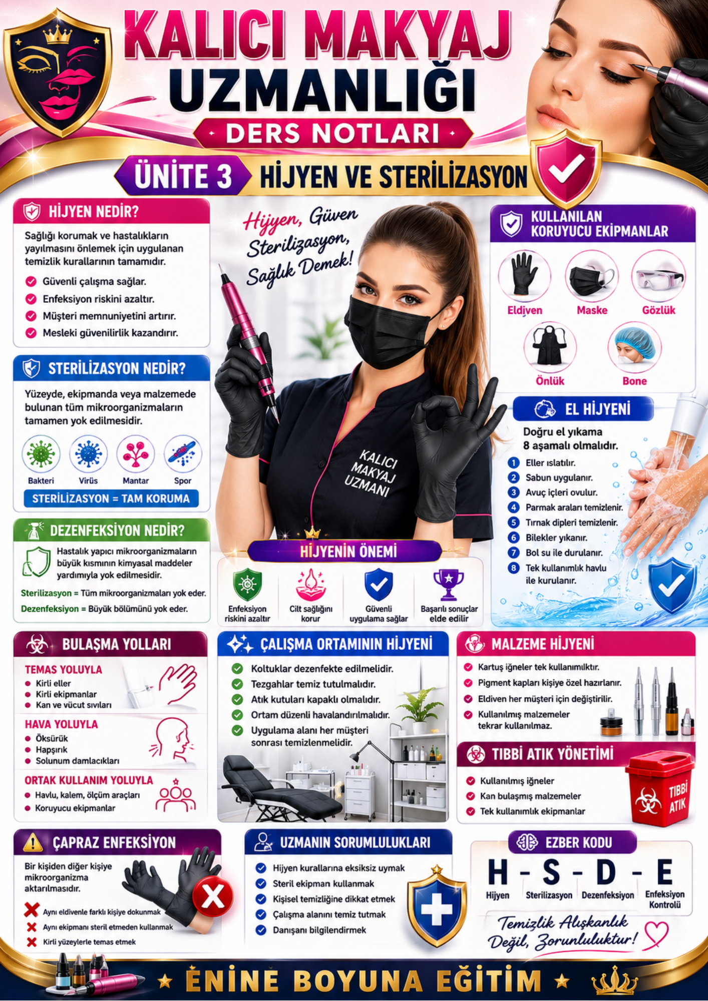 Kalıcı Makyaj Uzmanlığı Eğitim Kitabı 