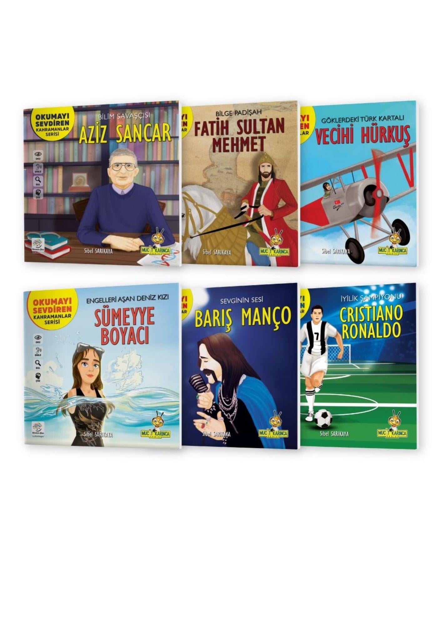 Kitap Okumayı Sevdiren Kitap Seti (6 Kitap)