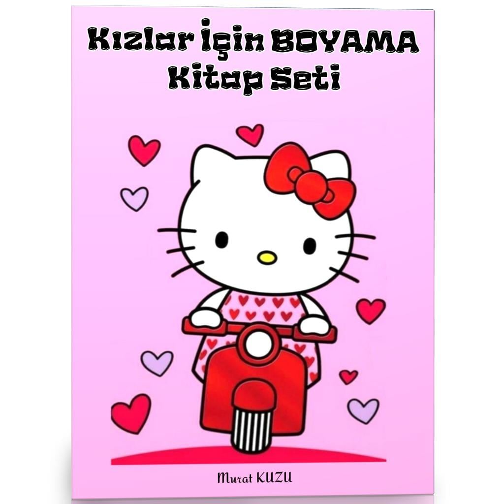 Kızlar İçin Boyama Kitap Seti (2 Kitap)