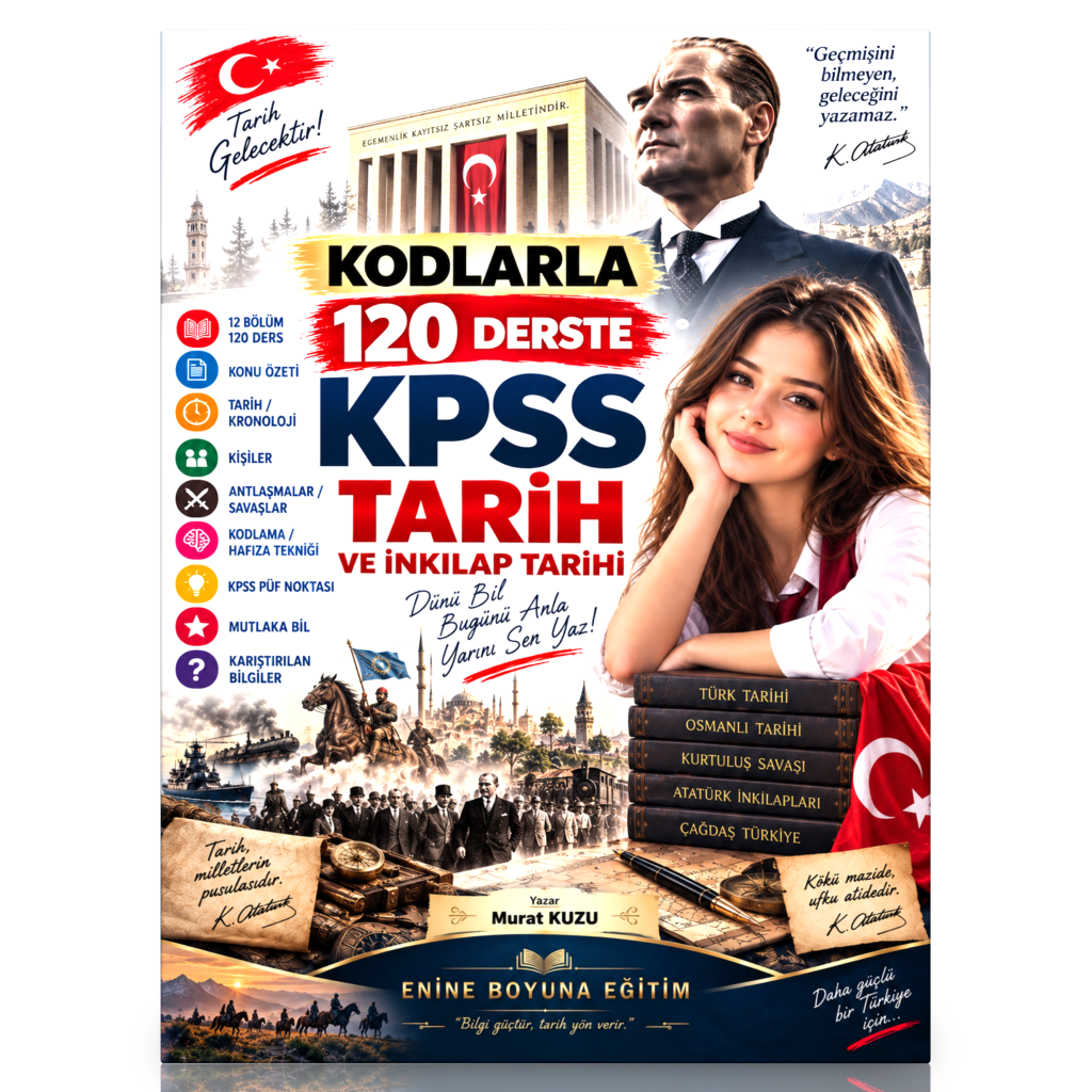 Kodlarla 120 Derste KPSS Tarih ve İnkılap Tarihi