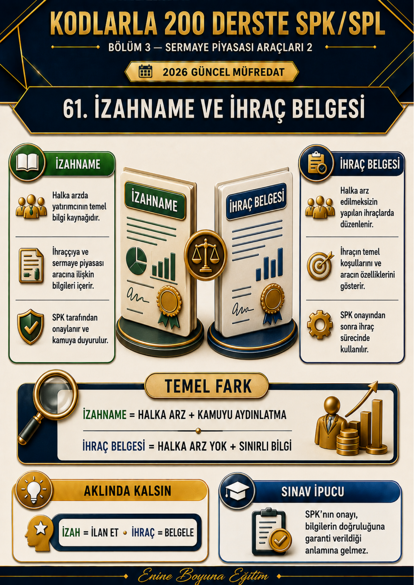 KODLARLA 200 DERSTE SPK / SPL – SERMAYE PİYASASI LİSANSLAMA SINAVLARINA HAZIRLIK