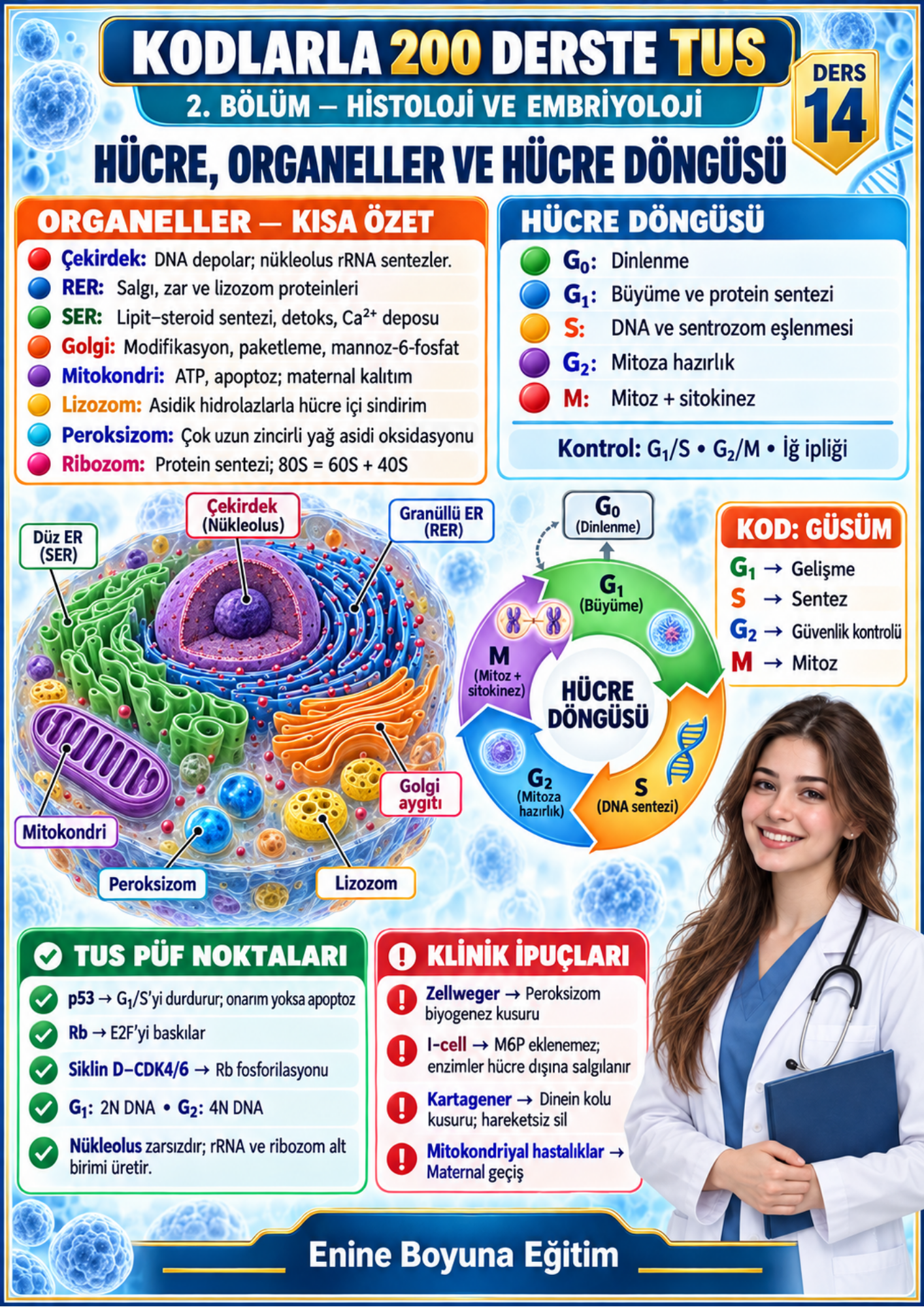 KODLARLA 200 DERSTE TUS Hazırlık Kitabı (Tamamı Renkli)