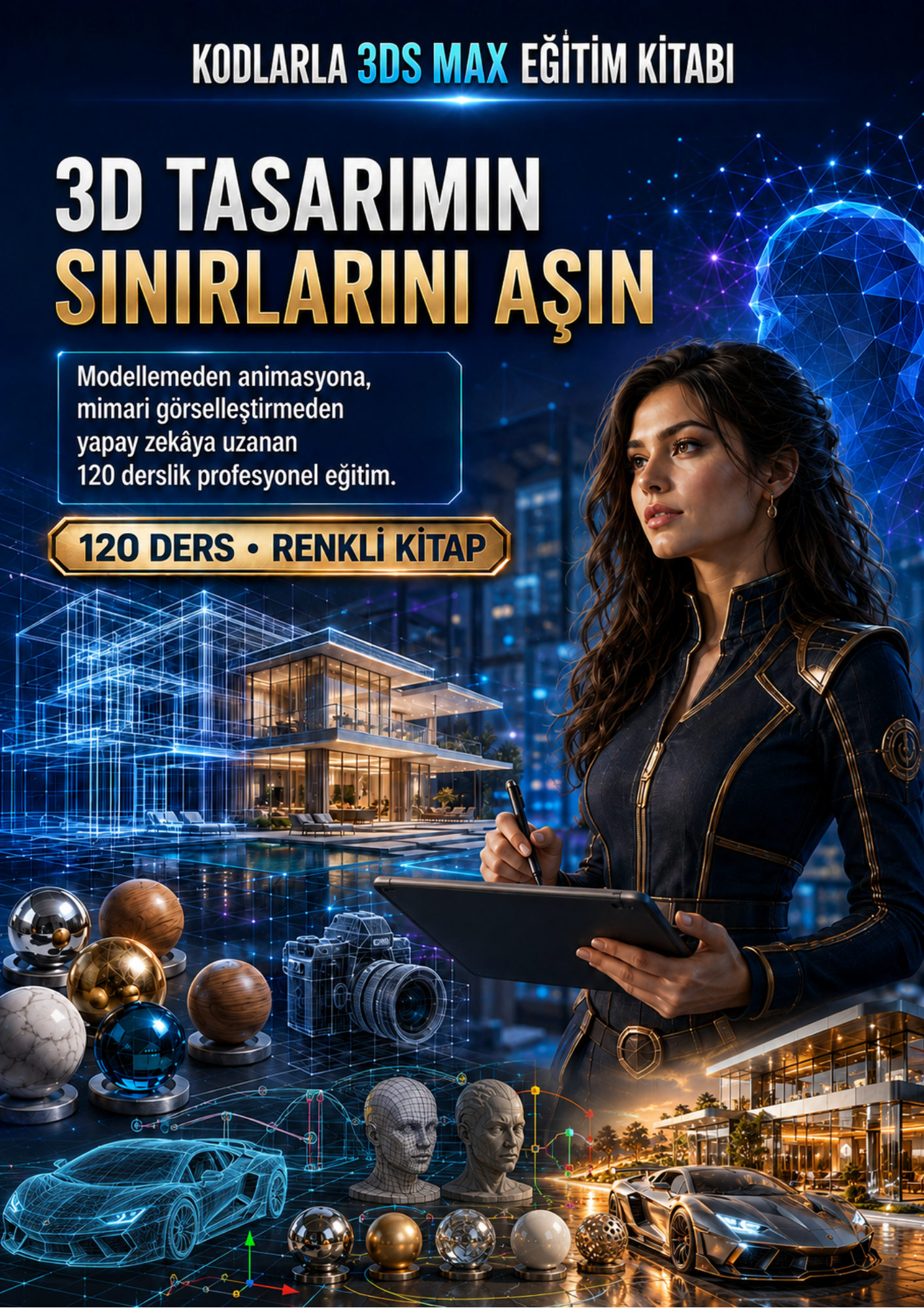 KODLARLA 3DS MAX 2027 EĞİTİM KİTABI