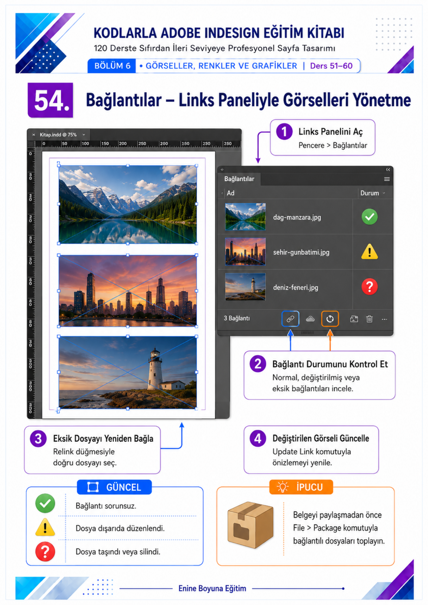 KODLARLA ADOBE INDESIGN EĞİTİM KİTABI