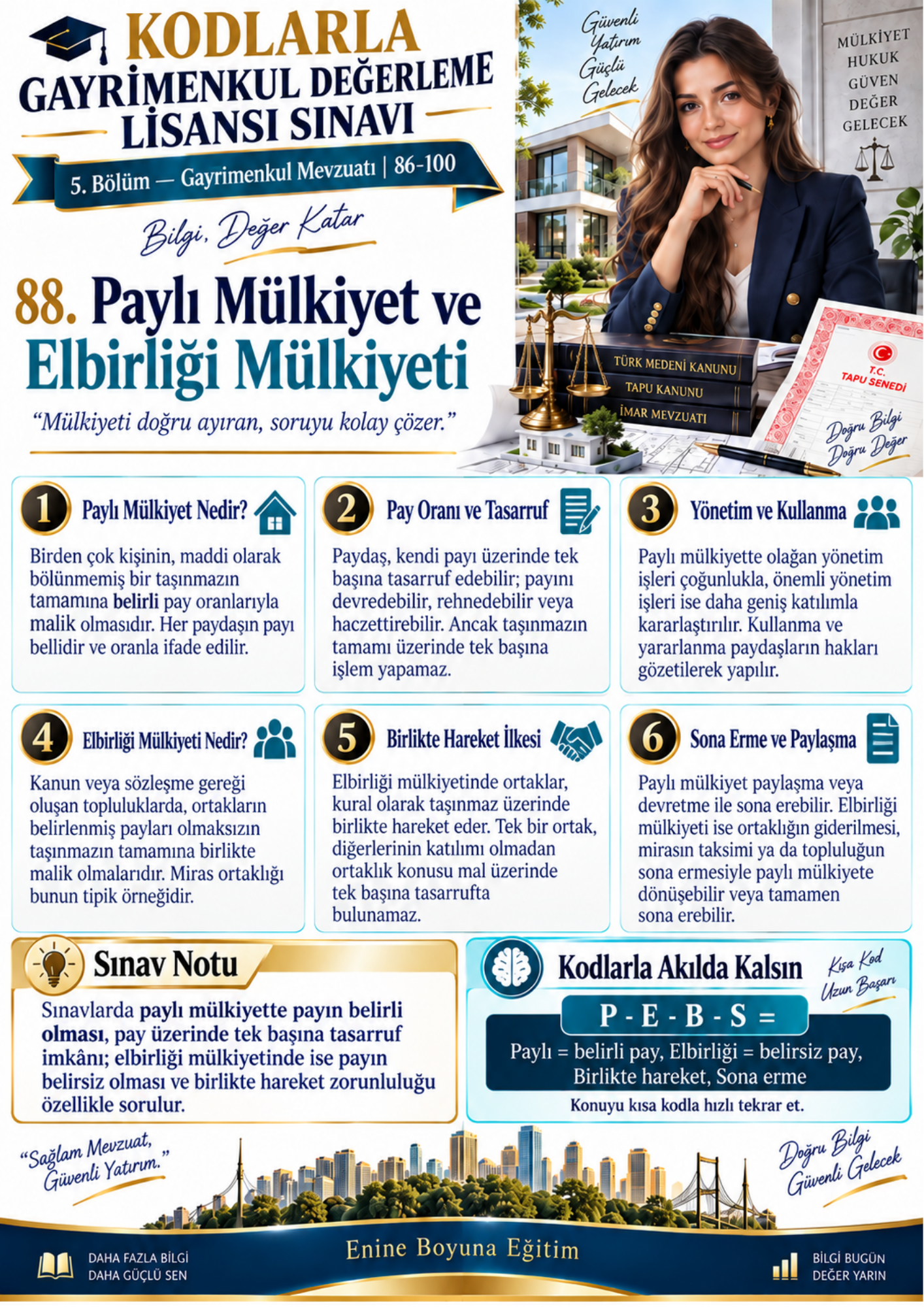 KODLARLA GAYRİMENKUL DEĞERLEME LİSANSI SINAVI – 2 KİTAPLIK HAZIRLIK SETİ