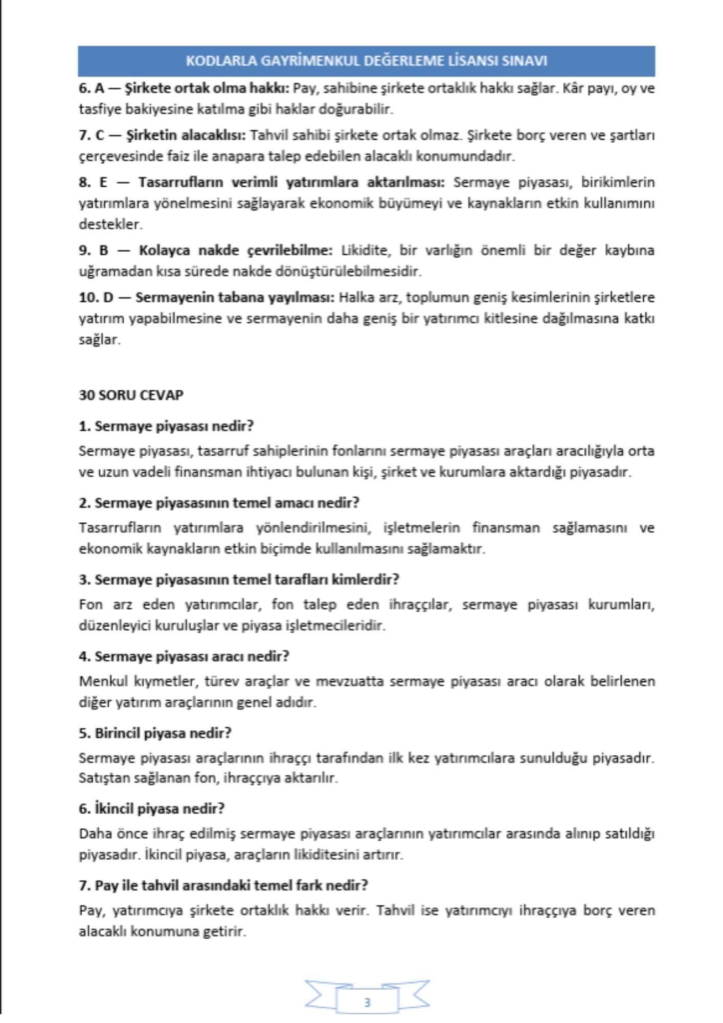 KODLARLA GAYRİMENKUL DEĞERLEME LİSANSI SINAVI – 2 KİTAPLIK HAZIRLIK SETİ