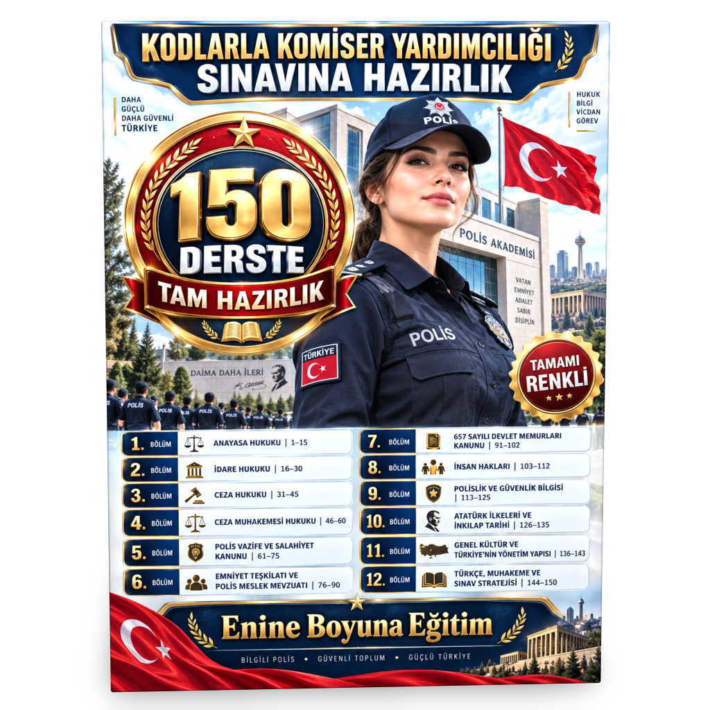 KODLARLA KOMİSER YARDIMCILIĞI SINAVINA HAZIRLIK