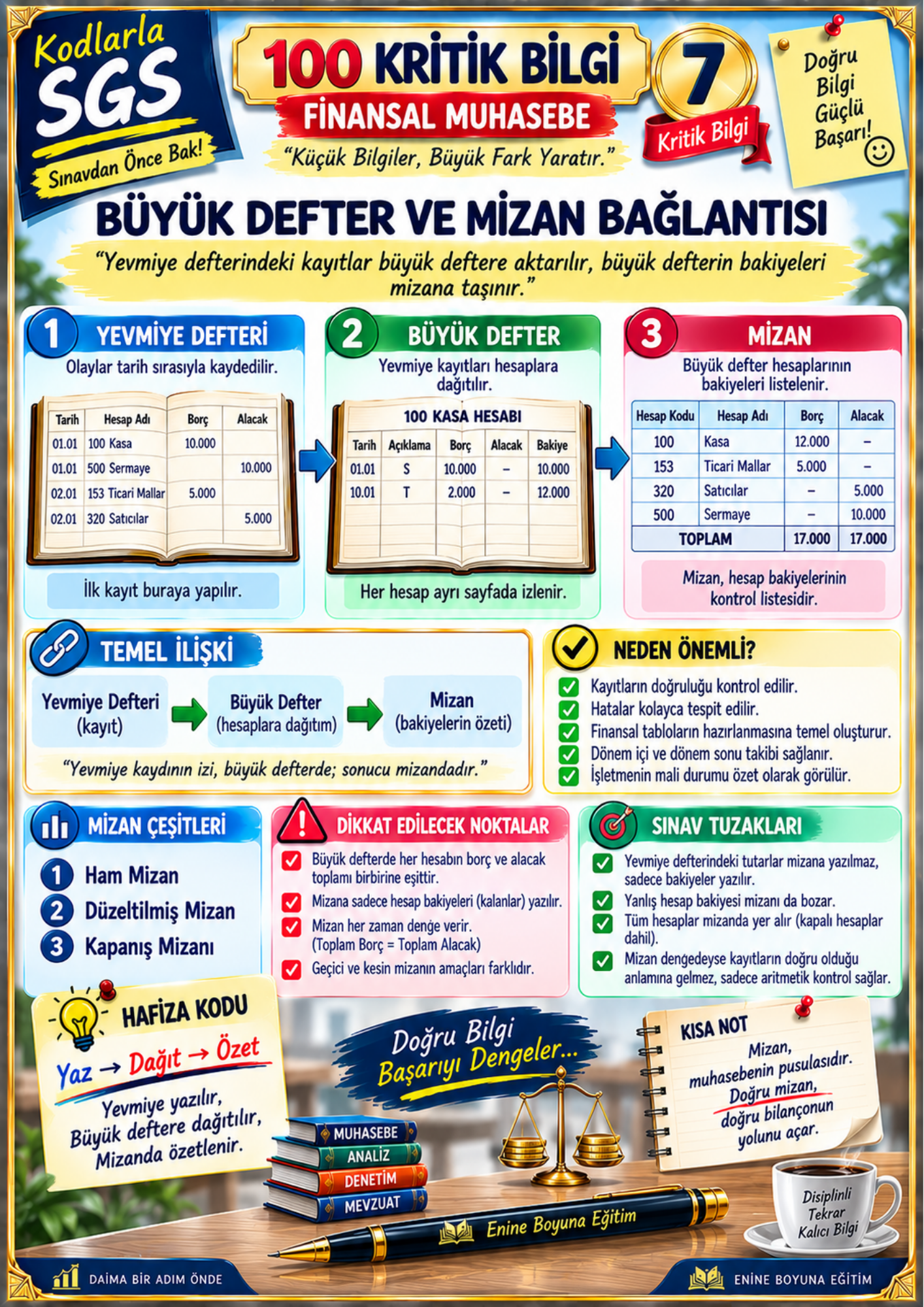 KODLARLA SGS – 100 KRİTİK BİLGİ