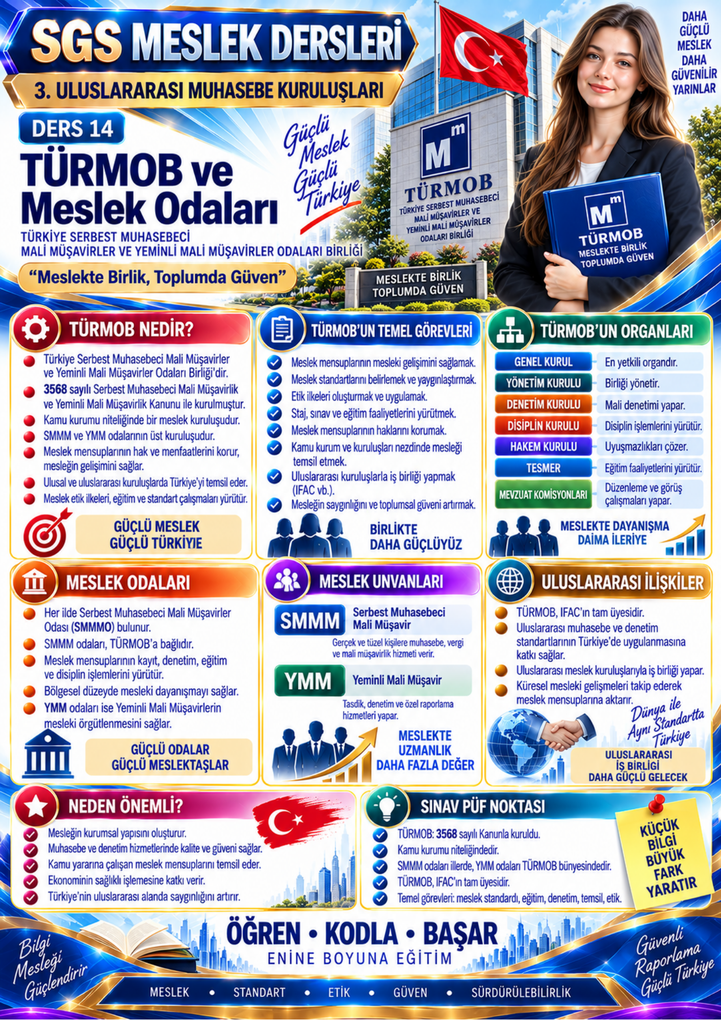 Kodlarla SMMM Staja Giriş Sınavı Tam Hazırlık Kitabı
