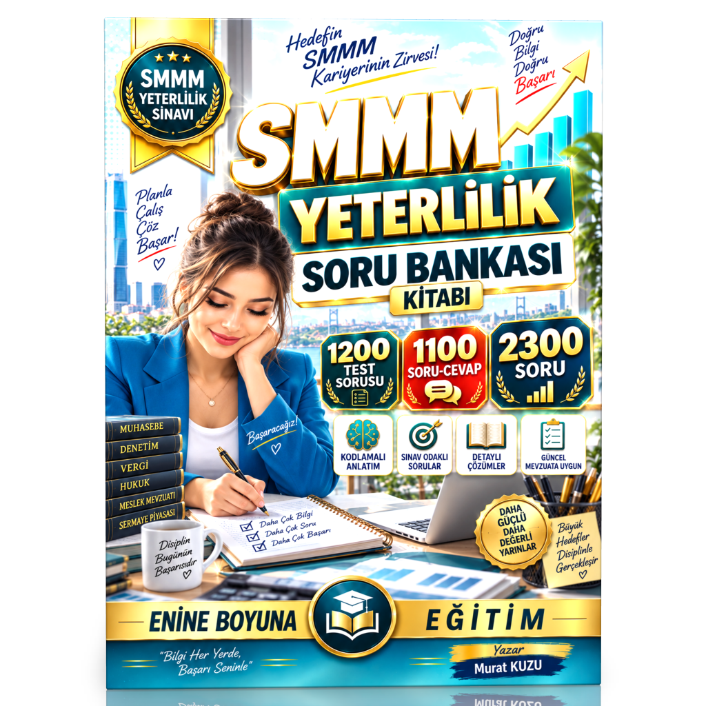 KODLARLA SMMM YETERLİLİK SINAV SETİ – Renkli Konu Anlatımı + 2300 Soruluk Soru Bankası