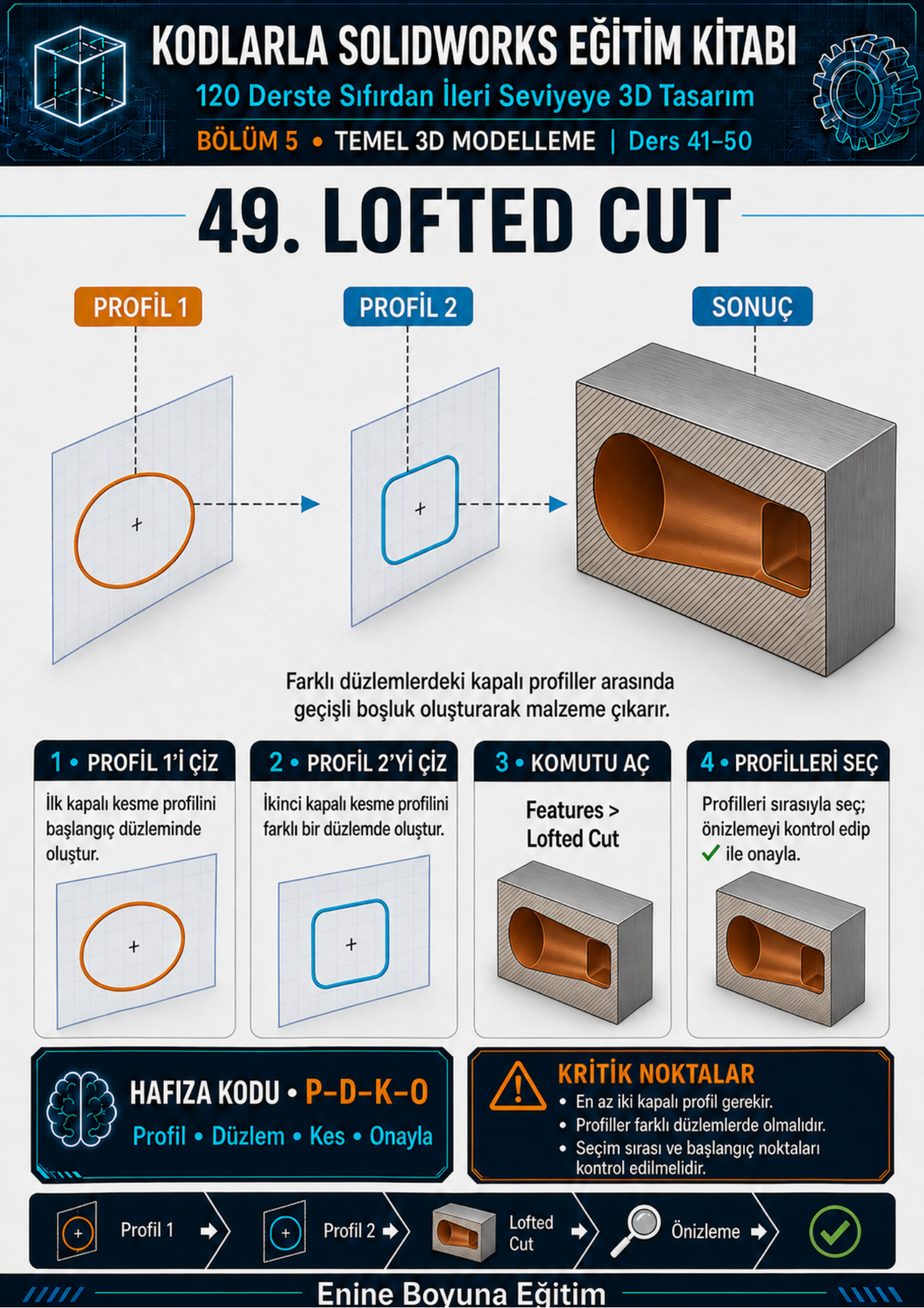 KODLARLA SOLIDWORKS EĞİTİM KİTABI