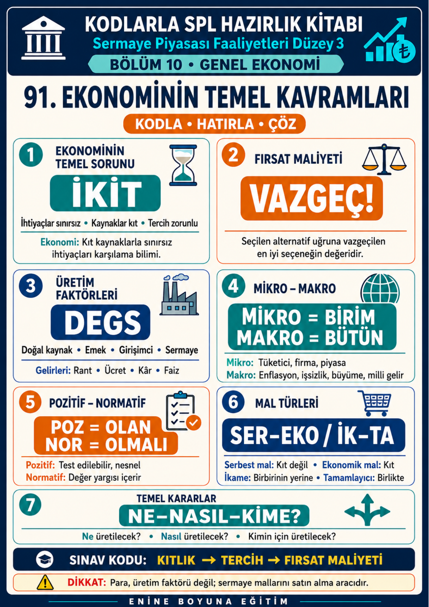 KODLARLA SPL SERMAYE PİYASASI LİSANSLAMA DÜZEY 3 HAZIRLIK KİTABI