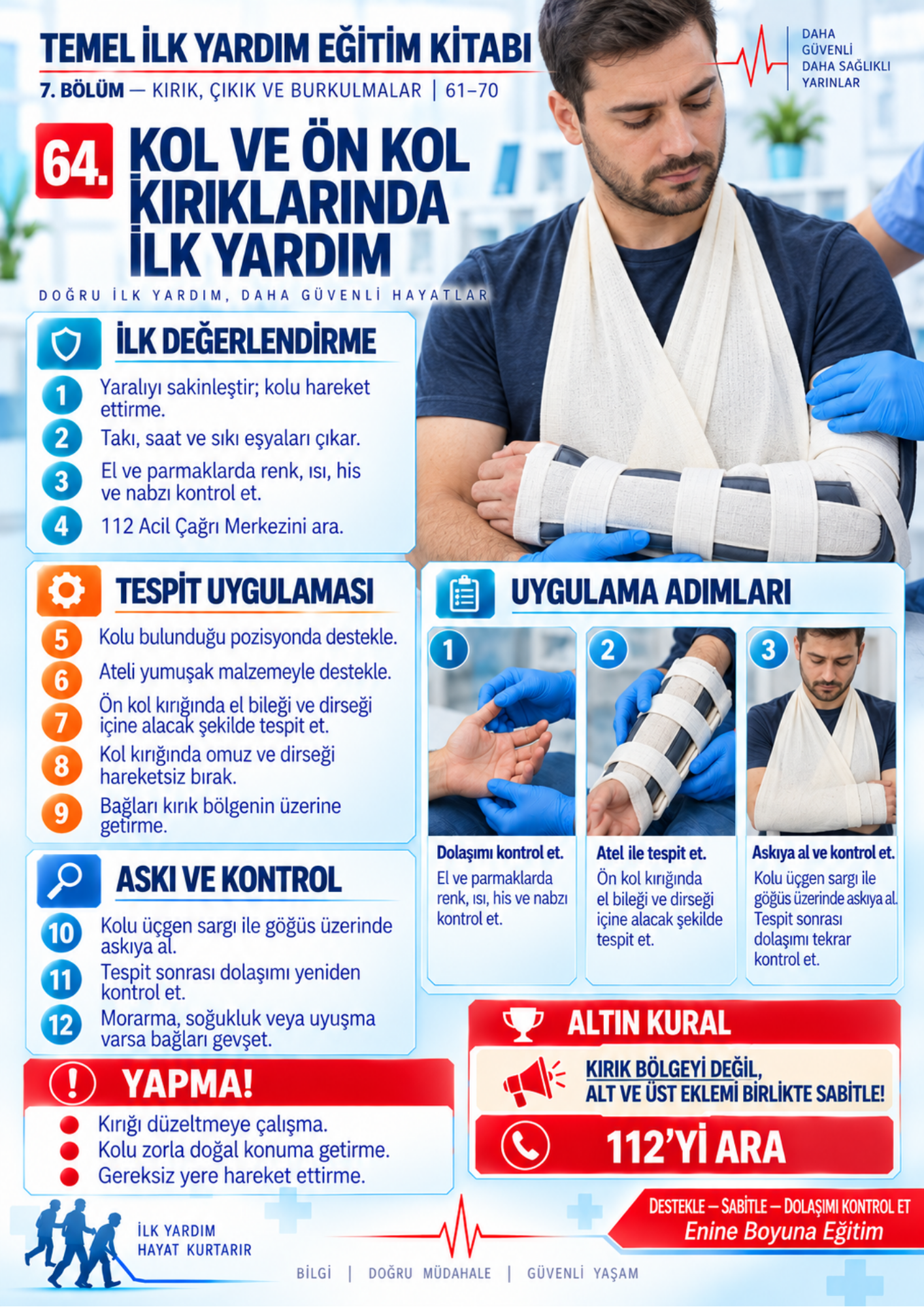 KODLARLA TEMEL İLK YARDIM EĞİTİM KİTABI