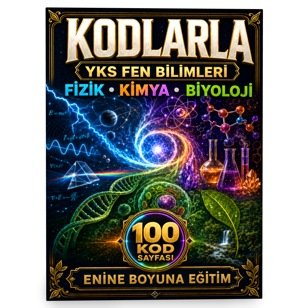 Kodlarla YKS Fen Bilimleri Fizik-Kimya-Biyoloji