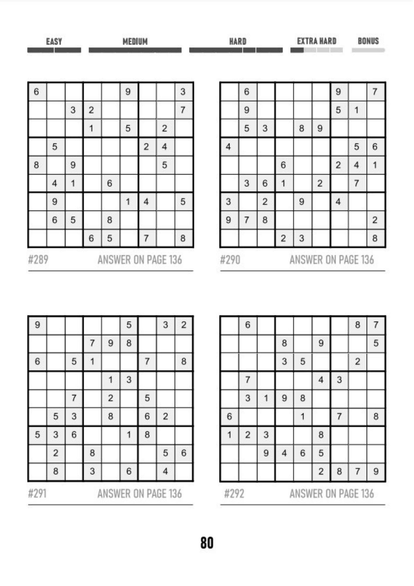 Kolaydan Zora 352 Sudoku Büyük Boy Kitap