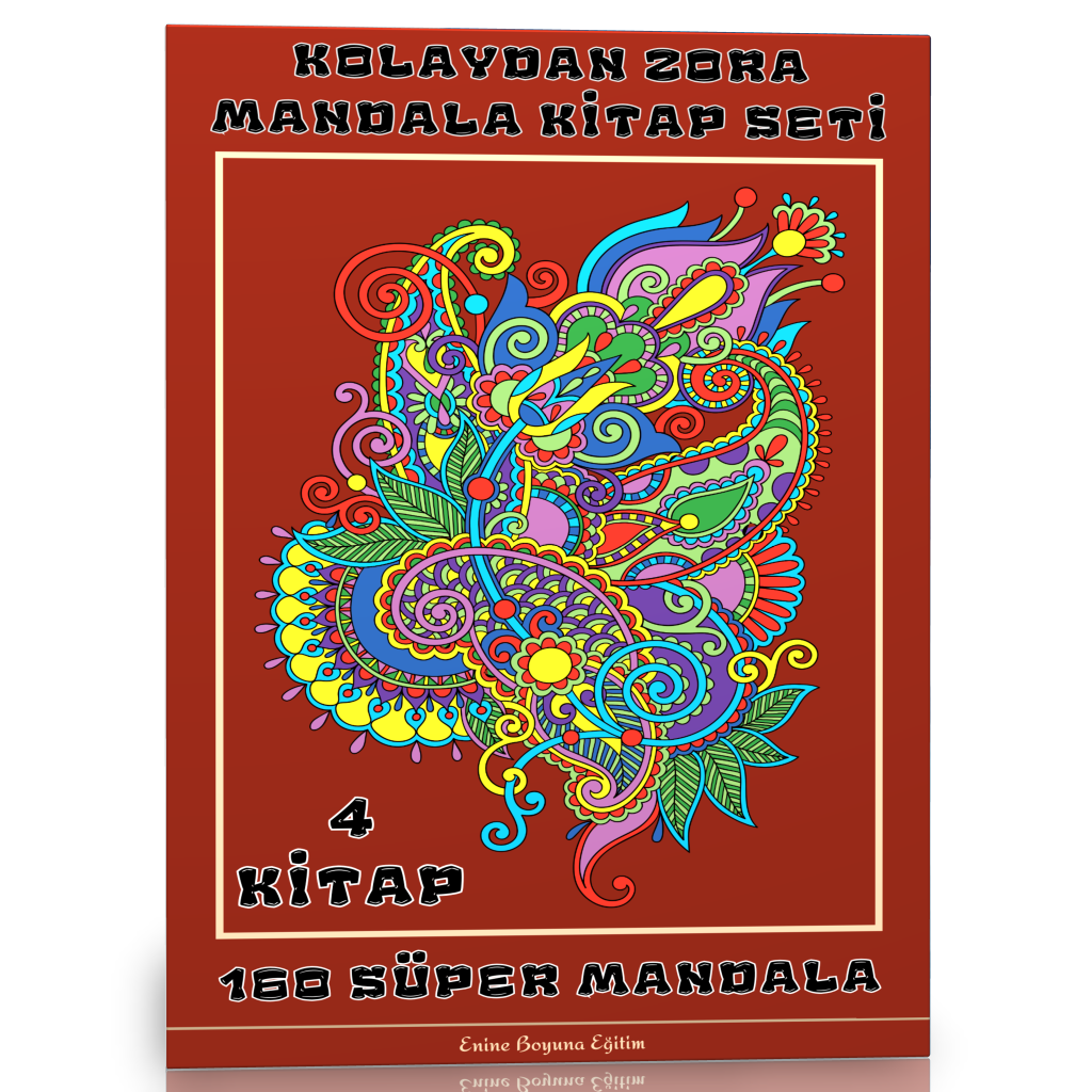 Kolaydan Zora Mandala Kitap Seti (4 Kitap)