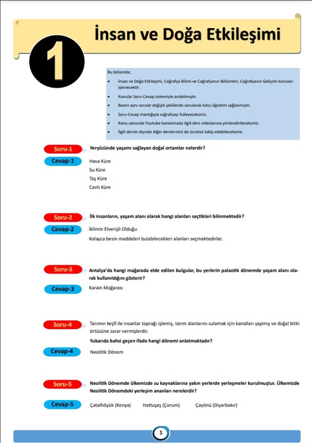 KPSS Coğrafya Hazırlık Kitabı (500 Sayfalık PDF)