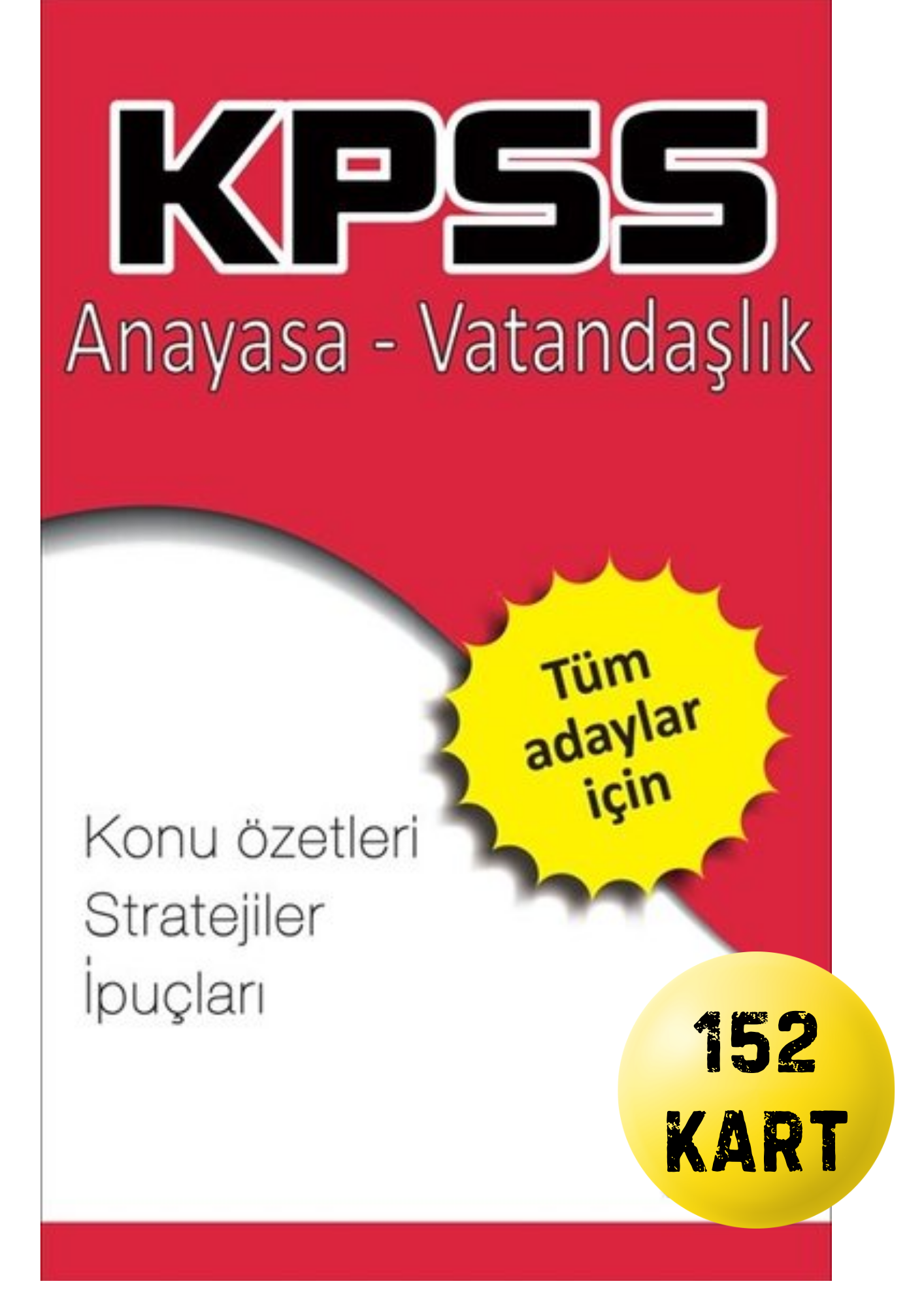 KPSS Hazırlık Kartları Eğitim Seti (750 KART)