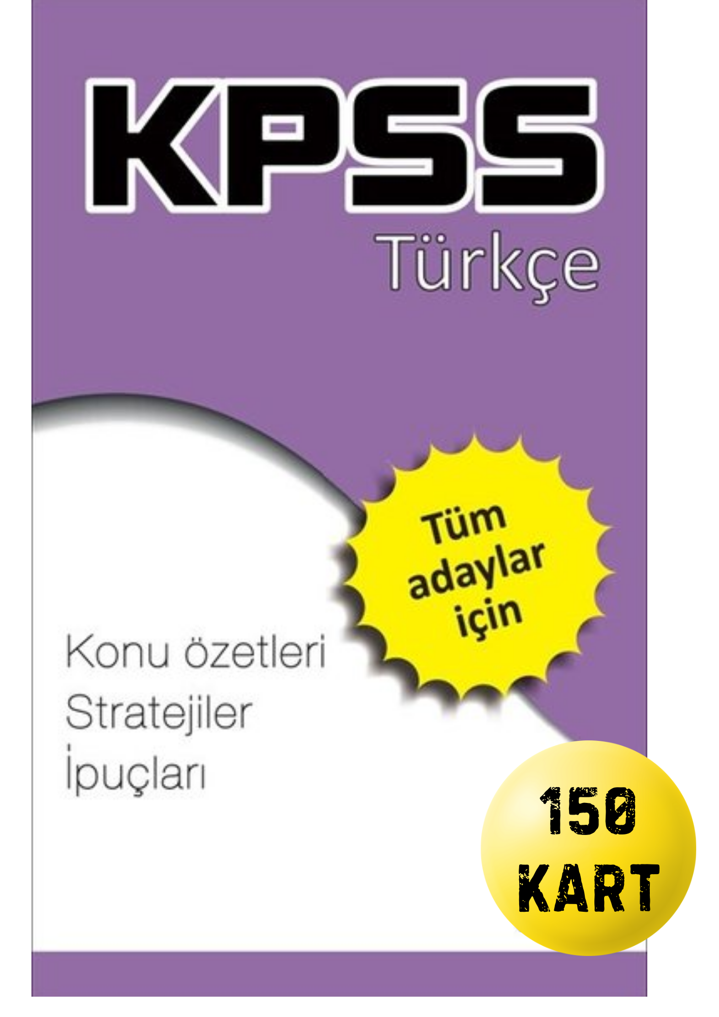 KPSS Hazırlık Kartları Eğitim Seti (750 KART)