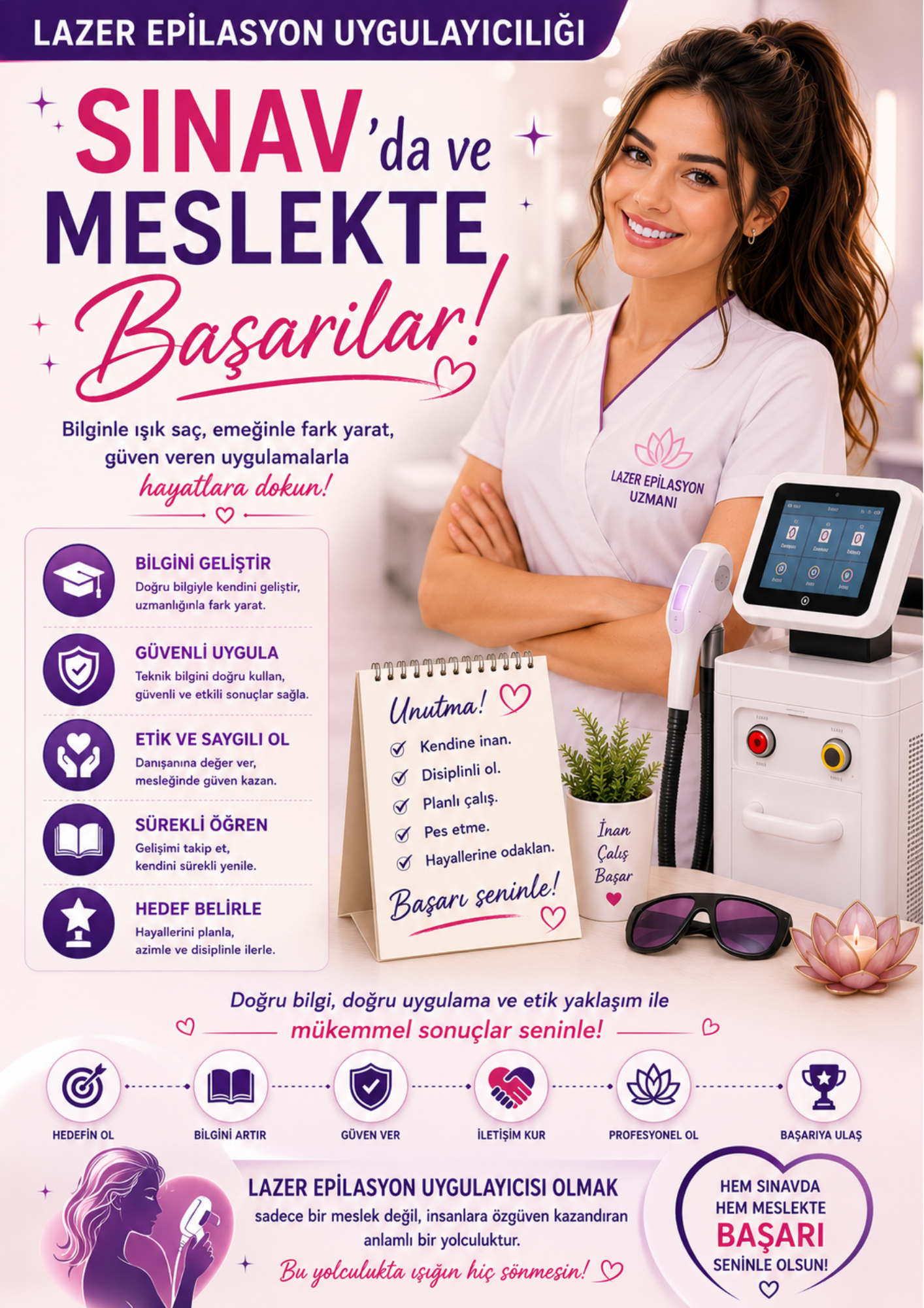LAZER EPİLASYON UYGULAYICILIĞI EĞİTİM KİTABI