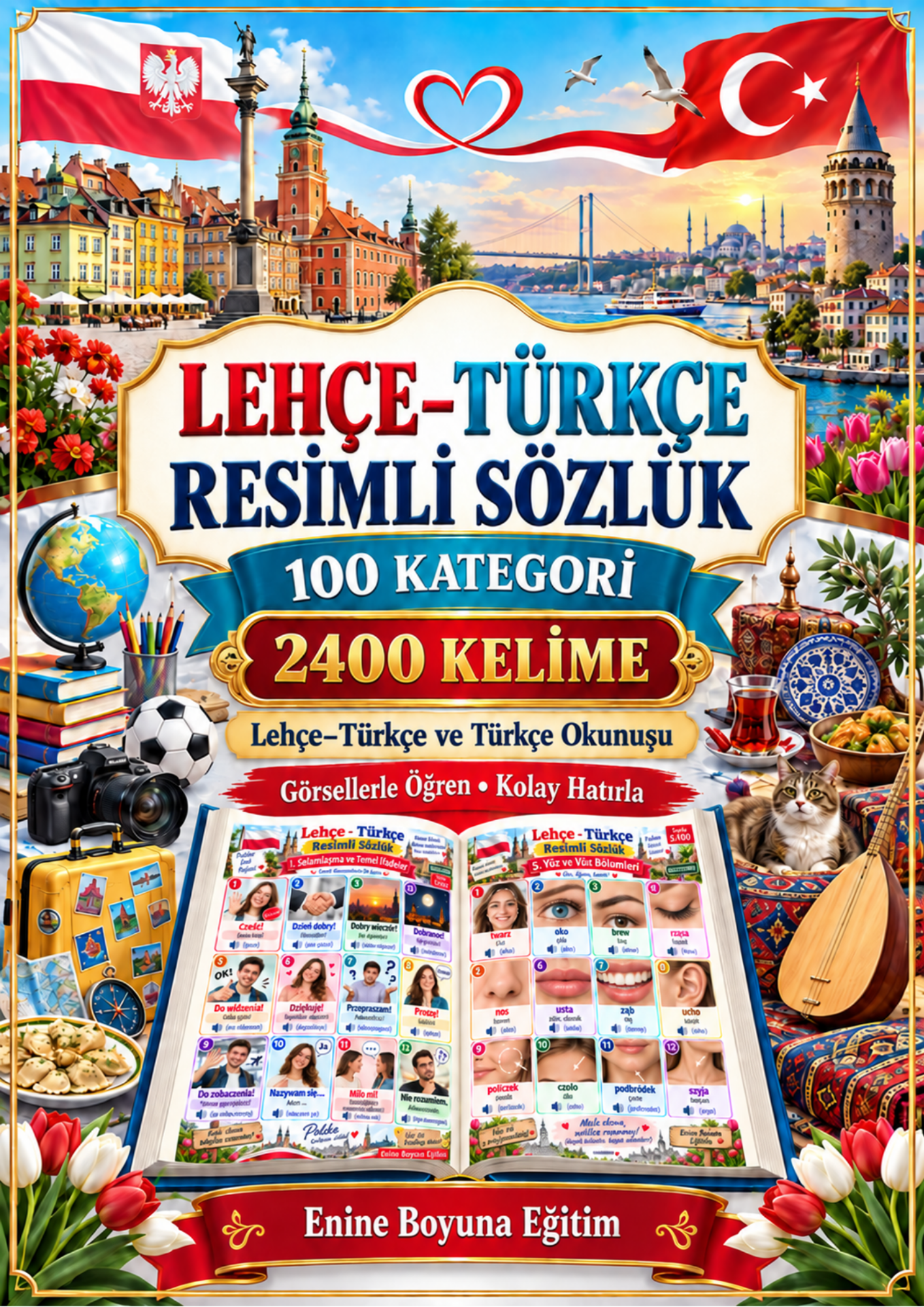 LEHÇE–TÜRKÇE RESİMLİ SÖZLÜK – 100 KATEGORİ, 2400 KELİME