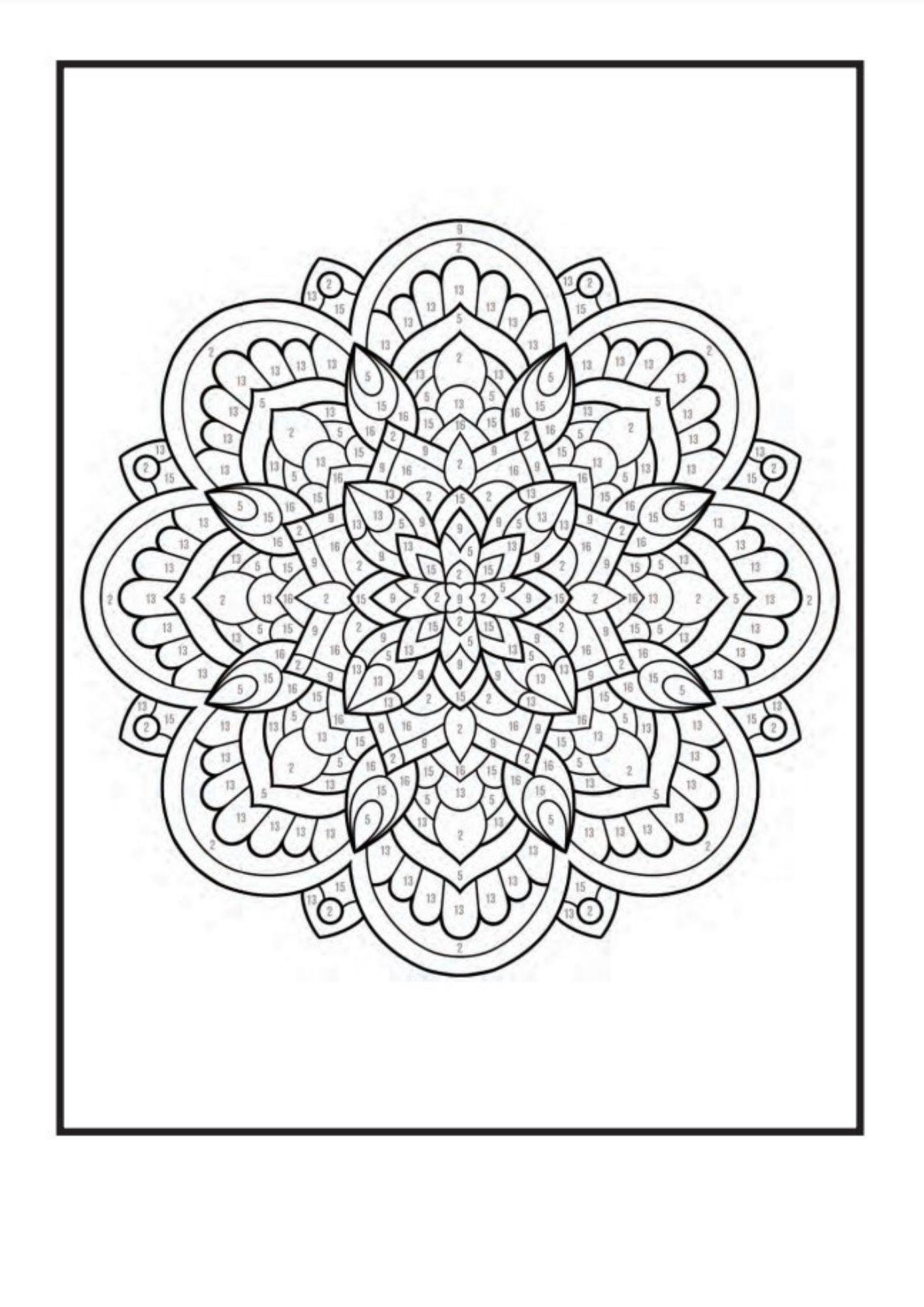 Mandala Boyama Eğitim Seti (4 Süper Kitap)