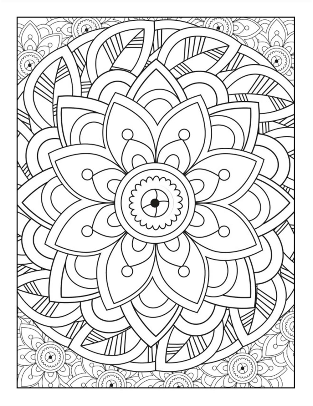 Mandala Boyama Kitap Seti (4 Kitap)