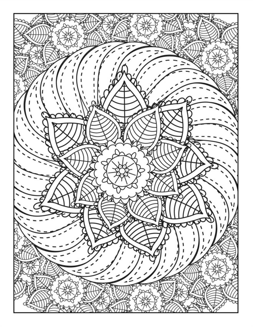 Mandala Boyama Kitap Seti (4 Kitap)