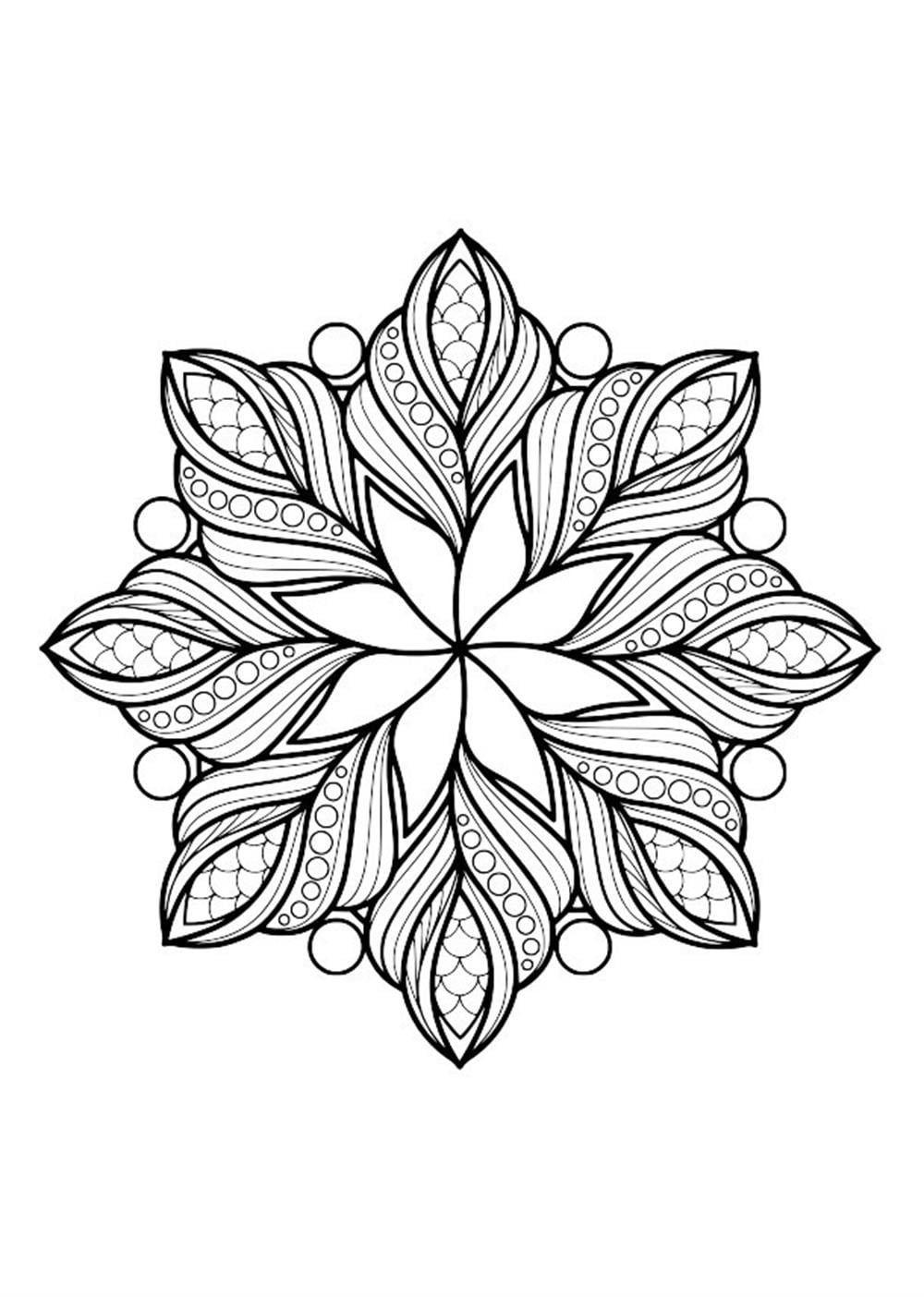 Mandala Boyama Seti-1