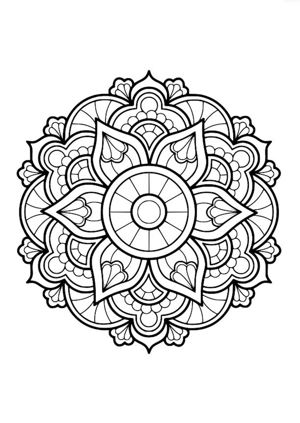 Mandala Boyama Seti-1