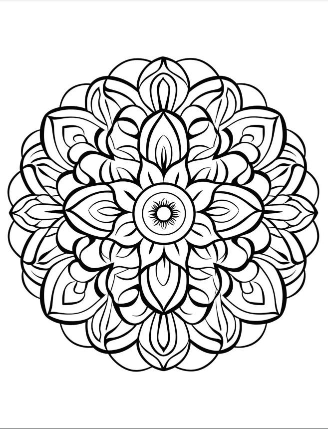 Mandala Terapi Seti (6 Kitap – 250 Mandala)