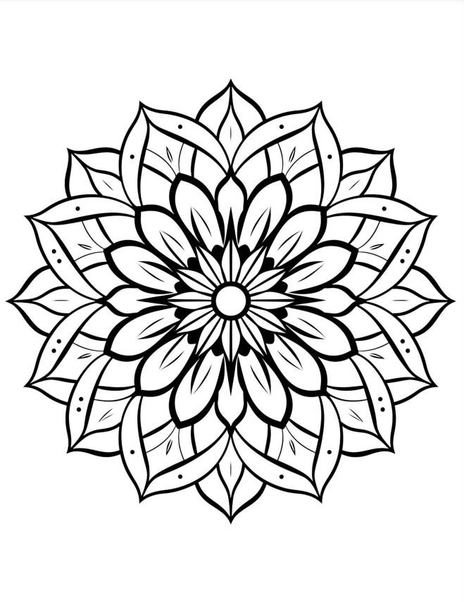 Mandala Terapi Seti (6 Kitap – 250 Mandala)