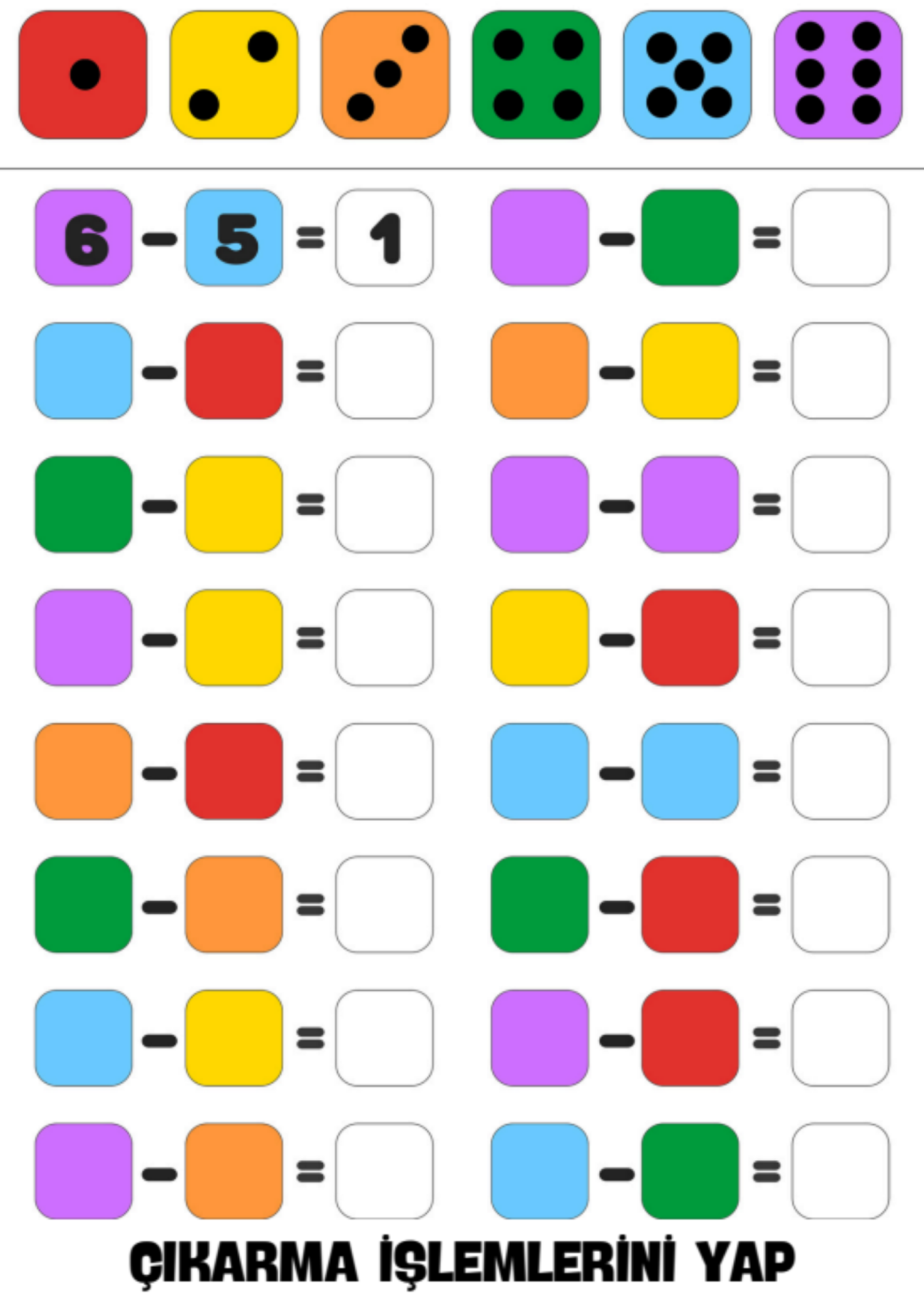 Minikler İçin İLK Matematik Kitabı