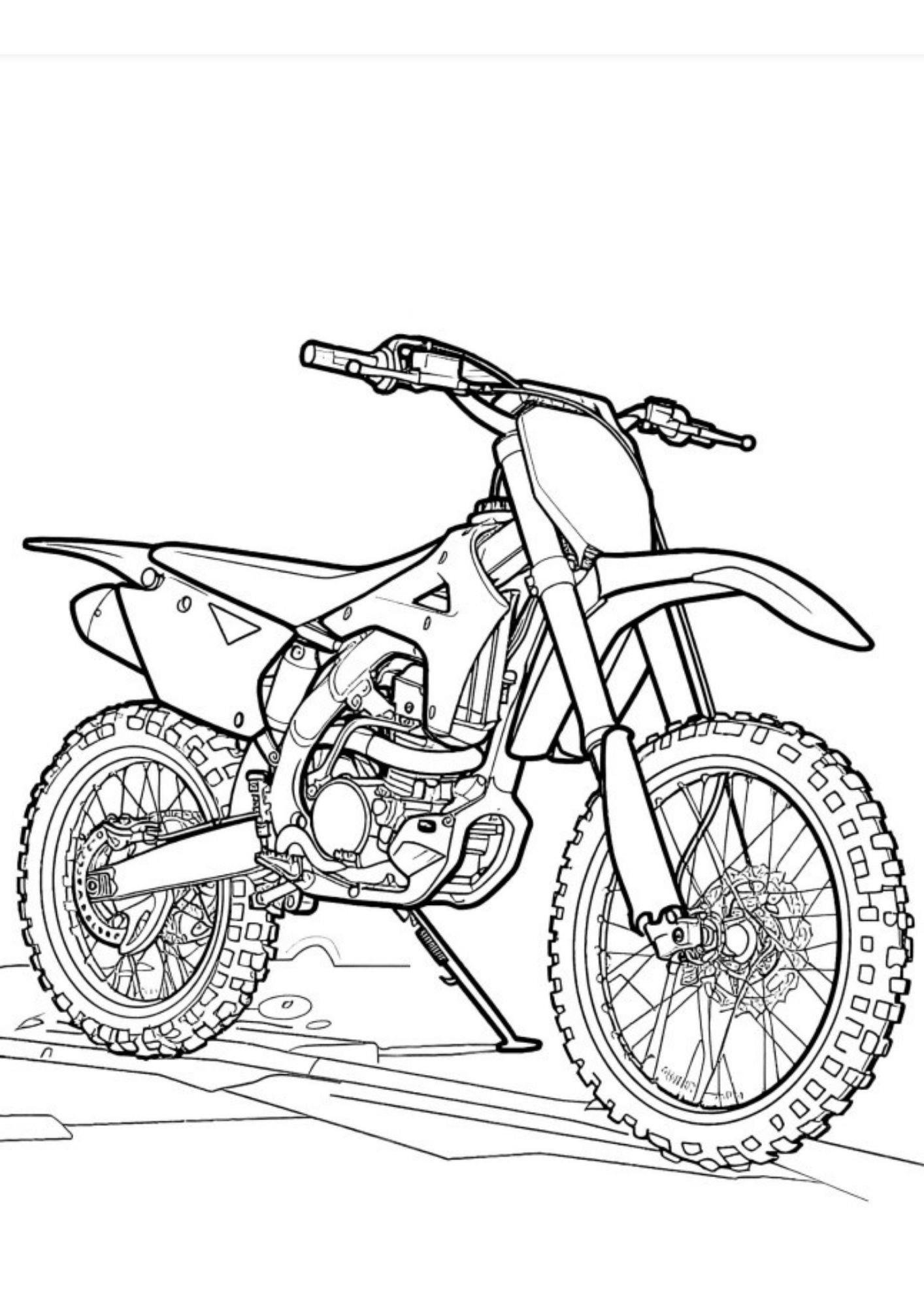 Motosiklet Boyama Kitap Seti (2 Kitap)