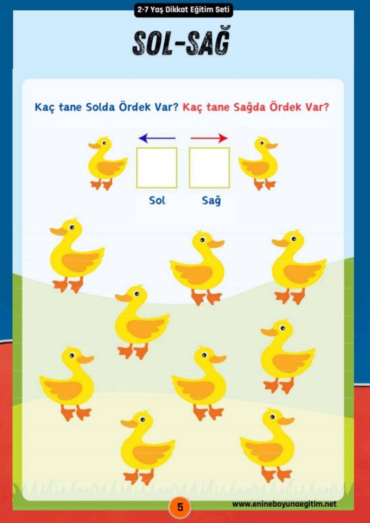Okul Öncesi 2-7 Yaş Dikkat Eğitim Seti YAZ-SİL (2 Kitap)