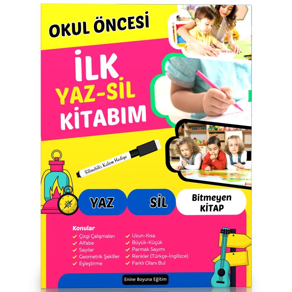 Okul Öncesi İLK YAZ-SİL Kitabım 