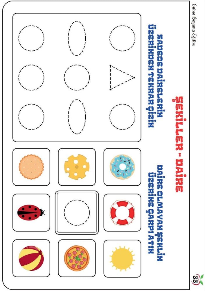 Okul Öncesi Matematiğin Temeli YAZ-SİL Kitabı