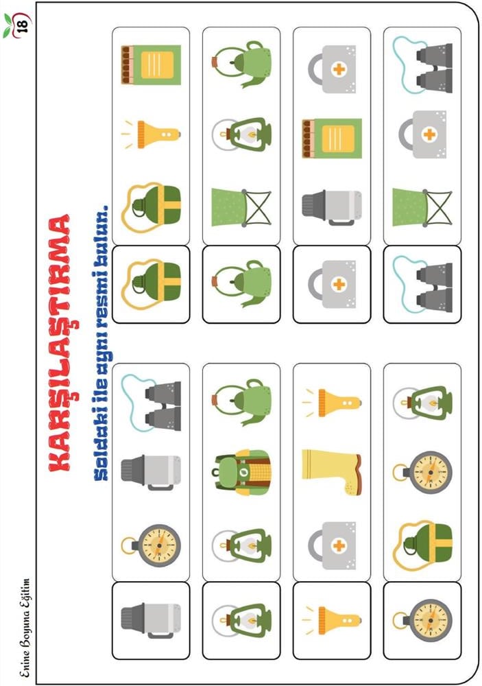 Okul Öncesi Matematiğin Temeli YAZ-SİL Kitabı
