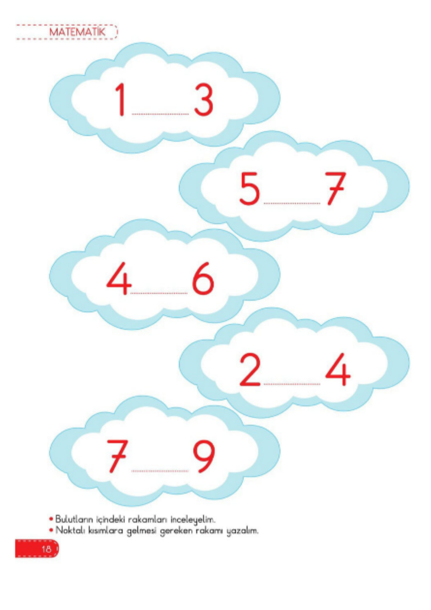 Okul Öncesi Matematik Kitabı